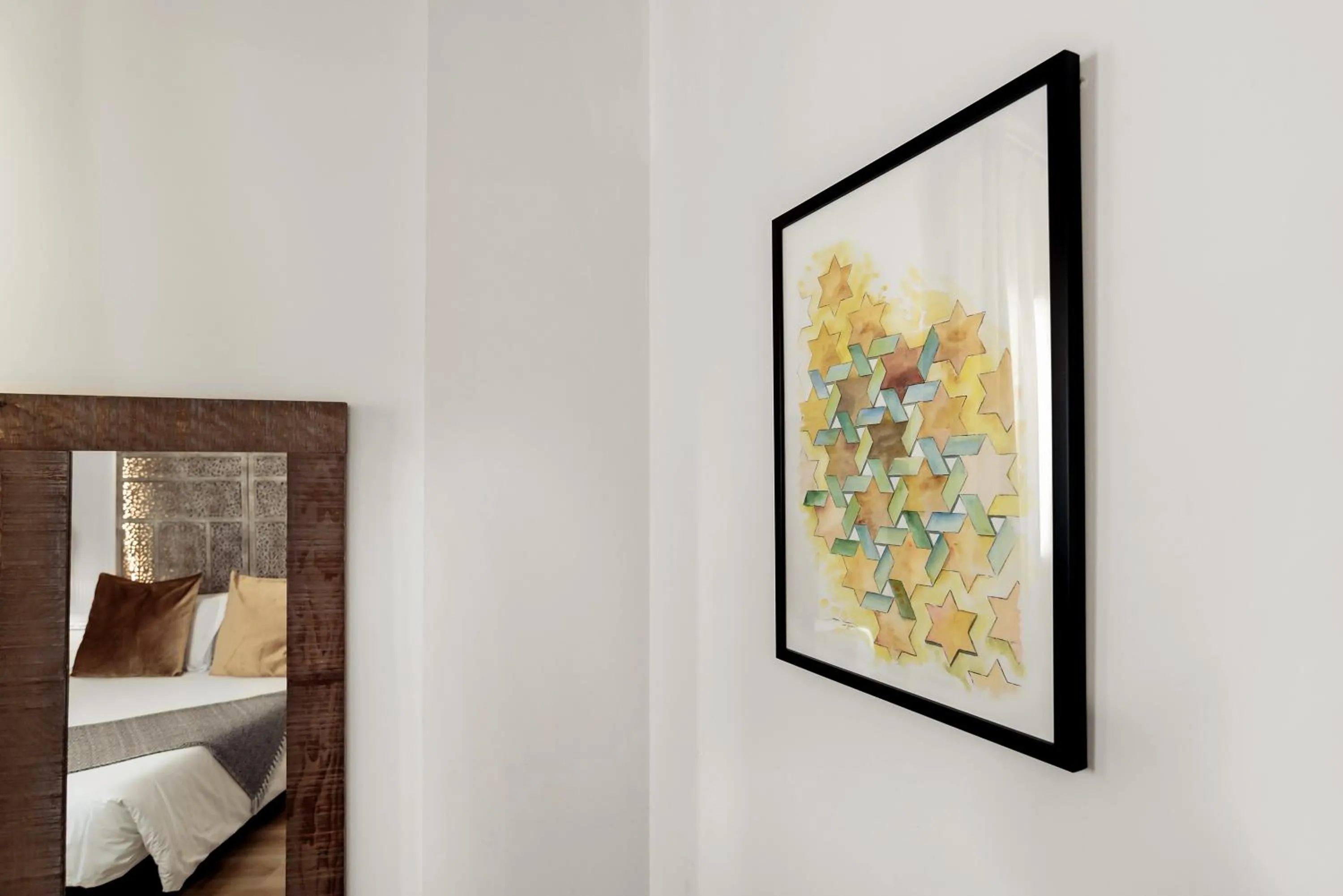 Bed in Hotel La Casa de Los Mosaicos by Maxi Hoteles