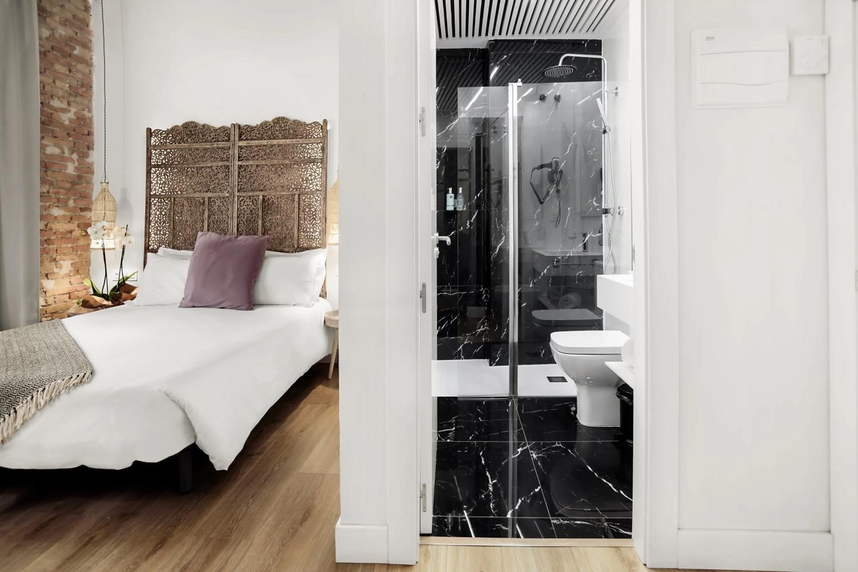 Bed in Hotel La Casa de Los Mosaicos by Maxi Hoteles