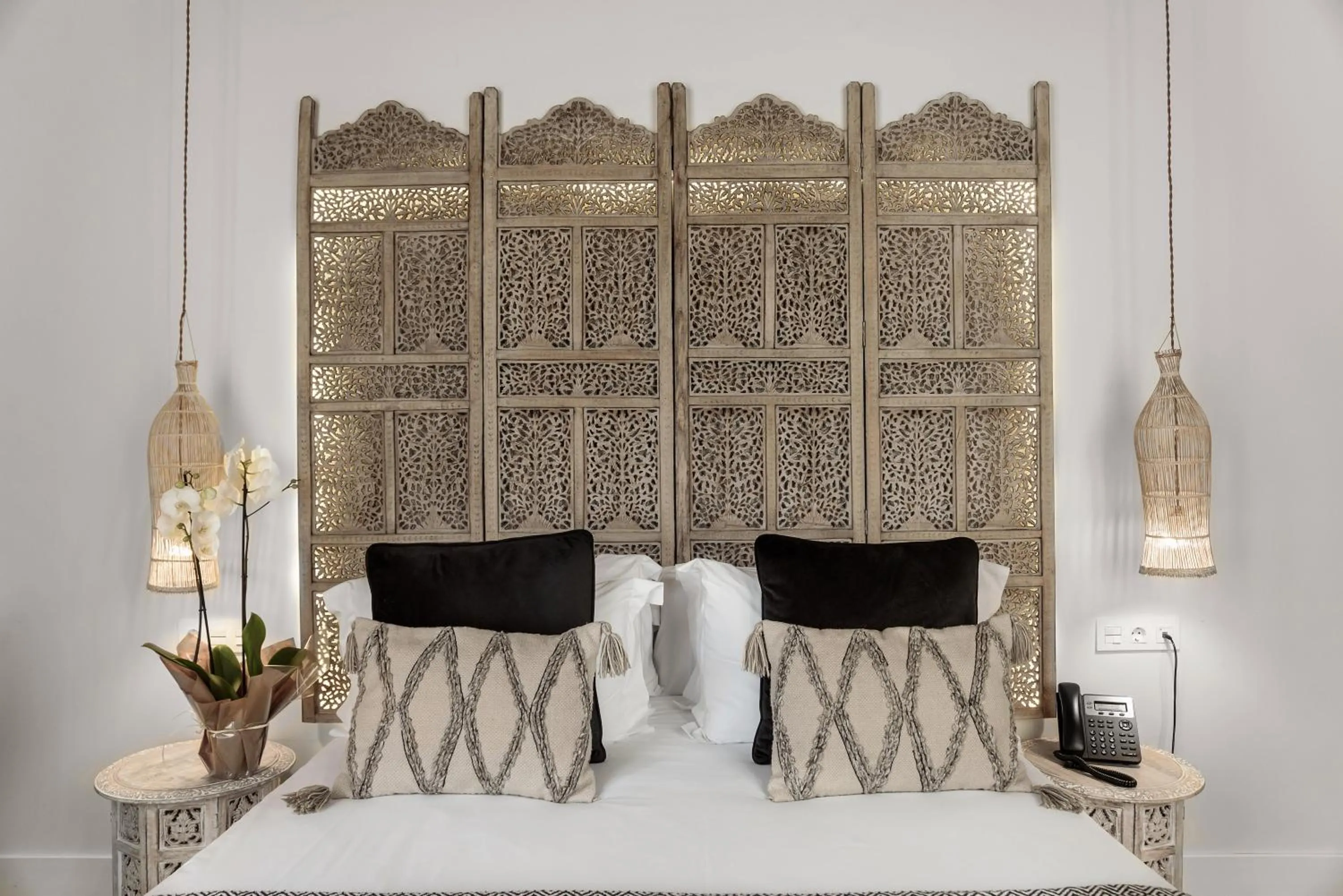 Bed in Hotel La Casa de Los Mosaicos by Maxi Hoteles