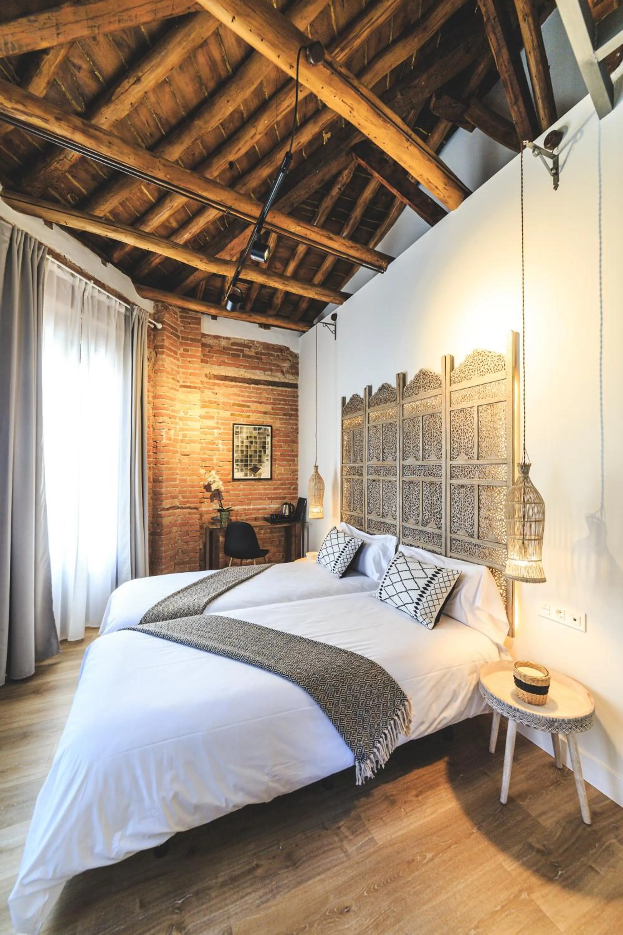 Bed in Hotel La Casa de Los Mosaicos by Maxi Hoteles