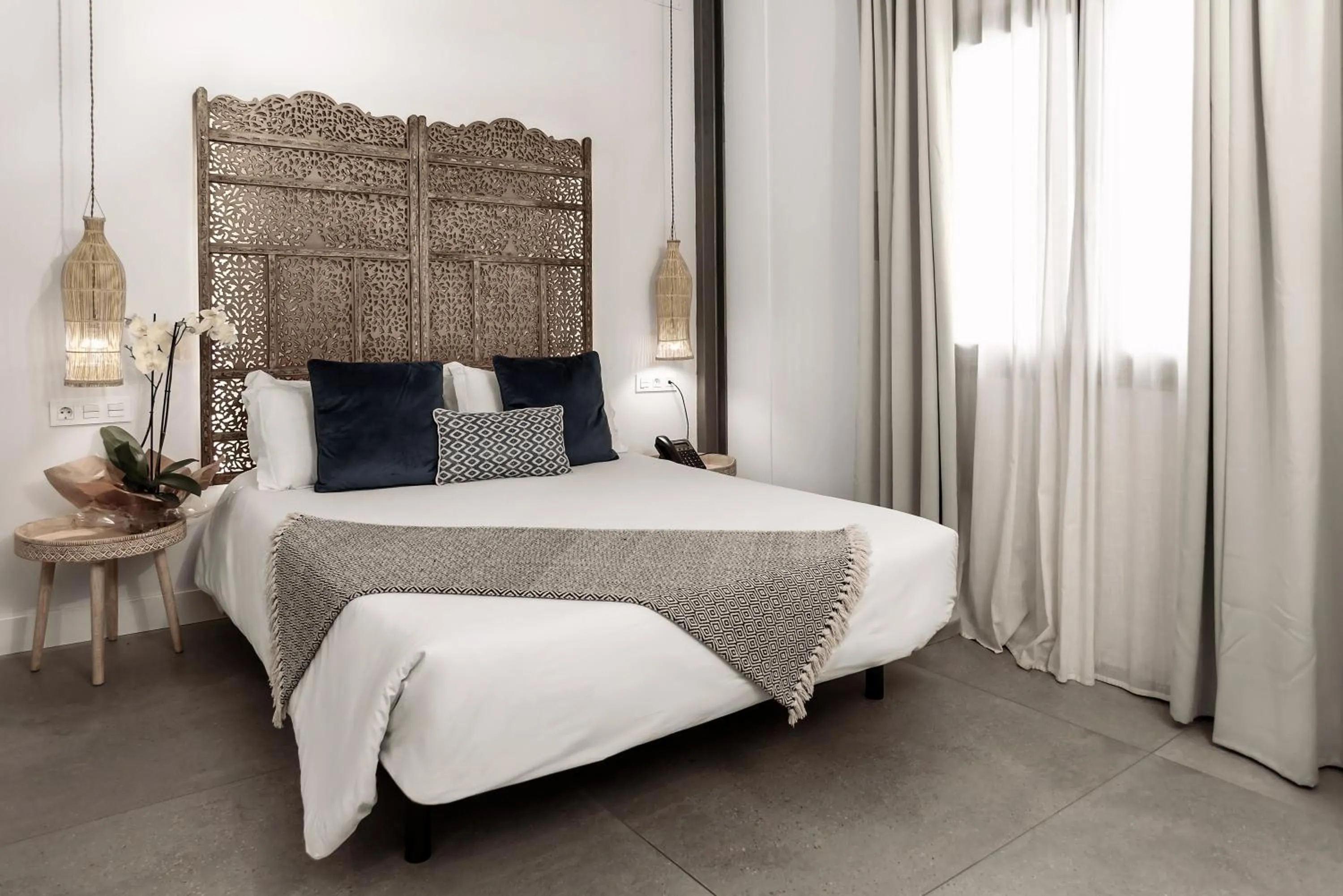 Bed in Hotel La Casa de Los Mosaicos by Maxi Hoteles