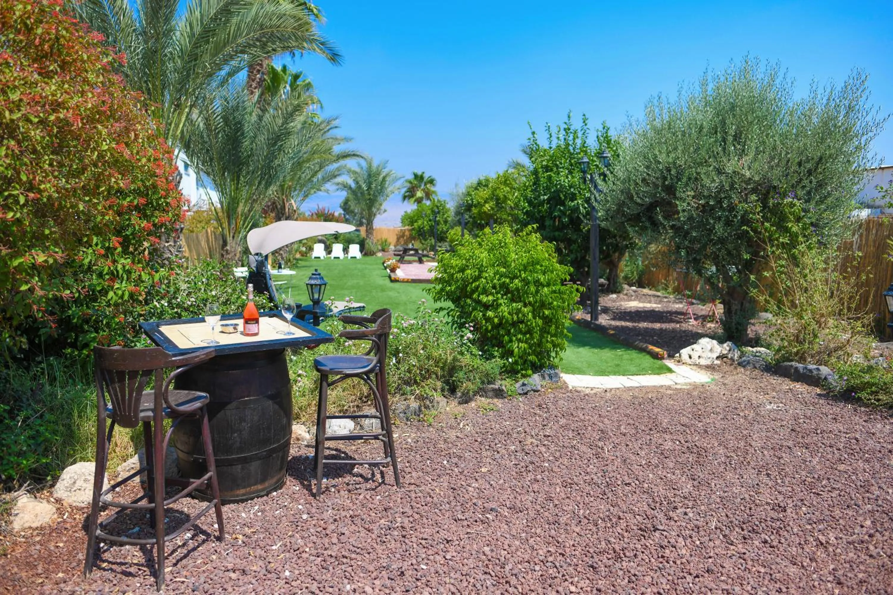 Garden in Suites in the Galilee