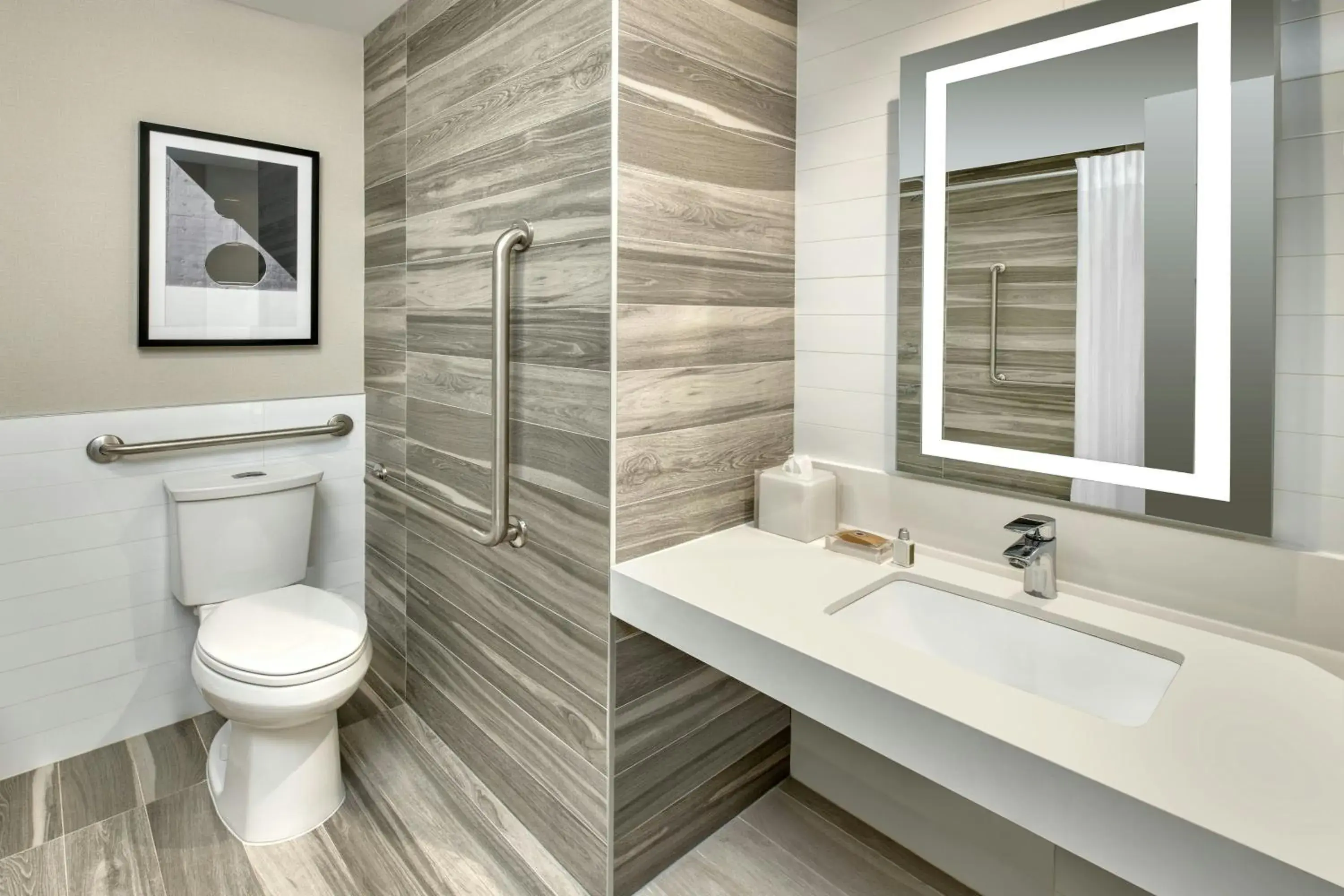 Bathroom in The Insignia Hotel, Sarnia, a Tribute Portfolio Hotel Bathroom in The Insignia Hotel, Sarnia, a Tribute Portfolio Hotel