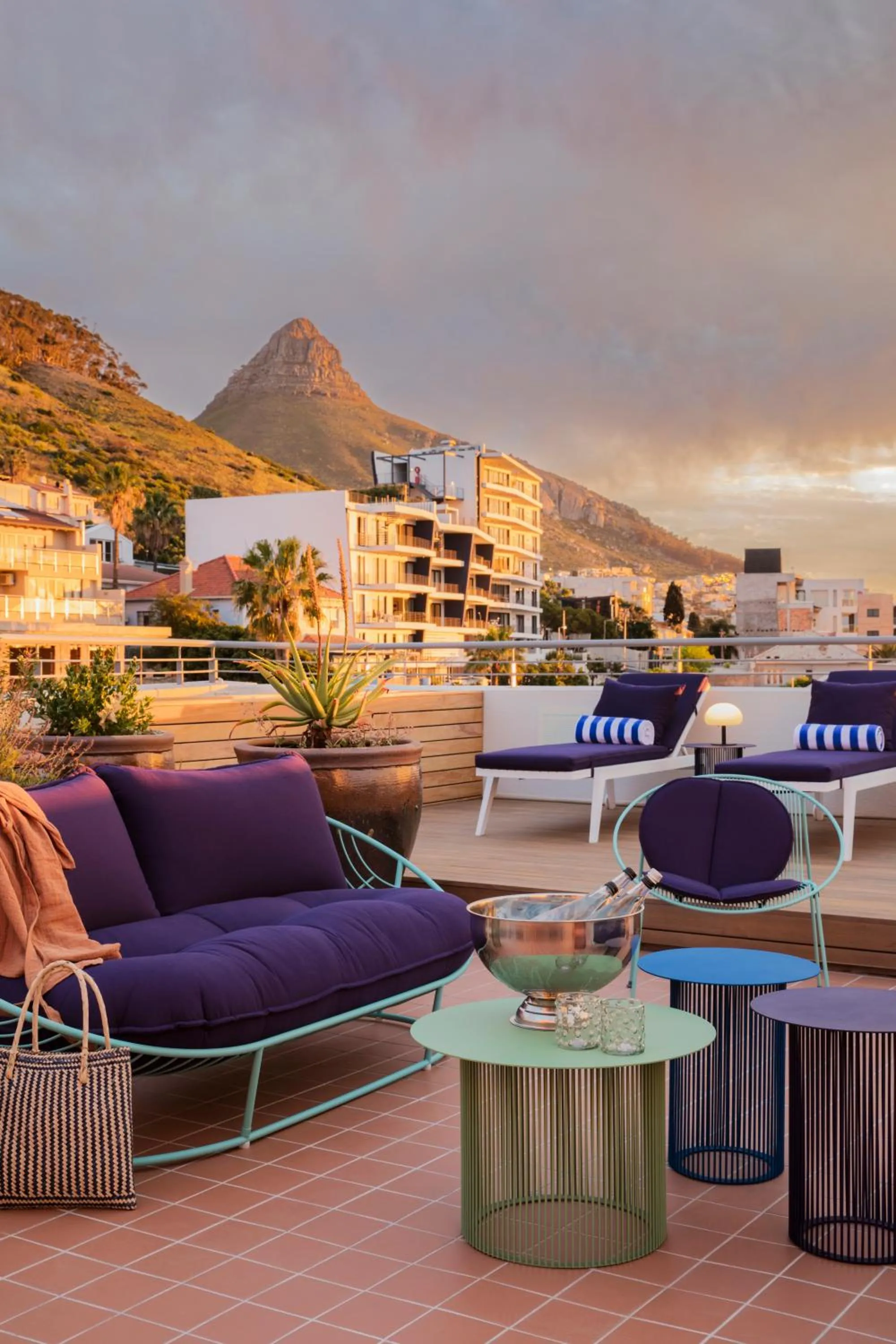 Sunset in Home Suite Hotels Sea Point