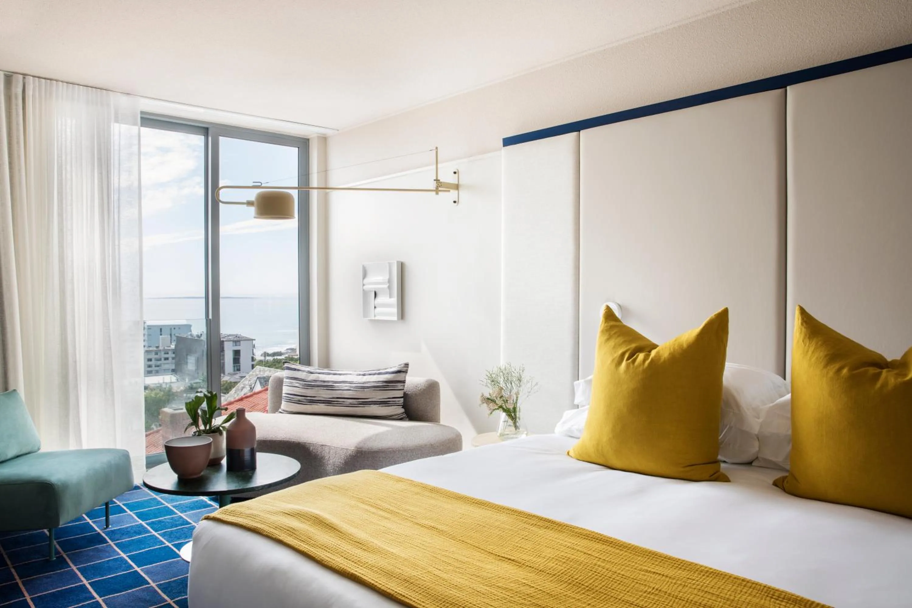 Bedroom, Bed in Home Suite Hotels Sea Point