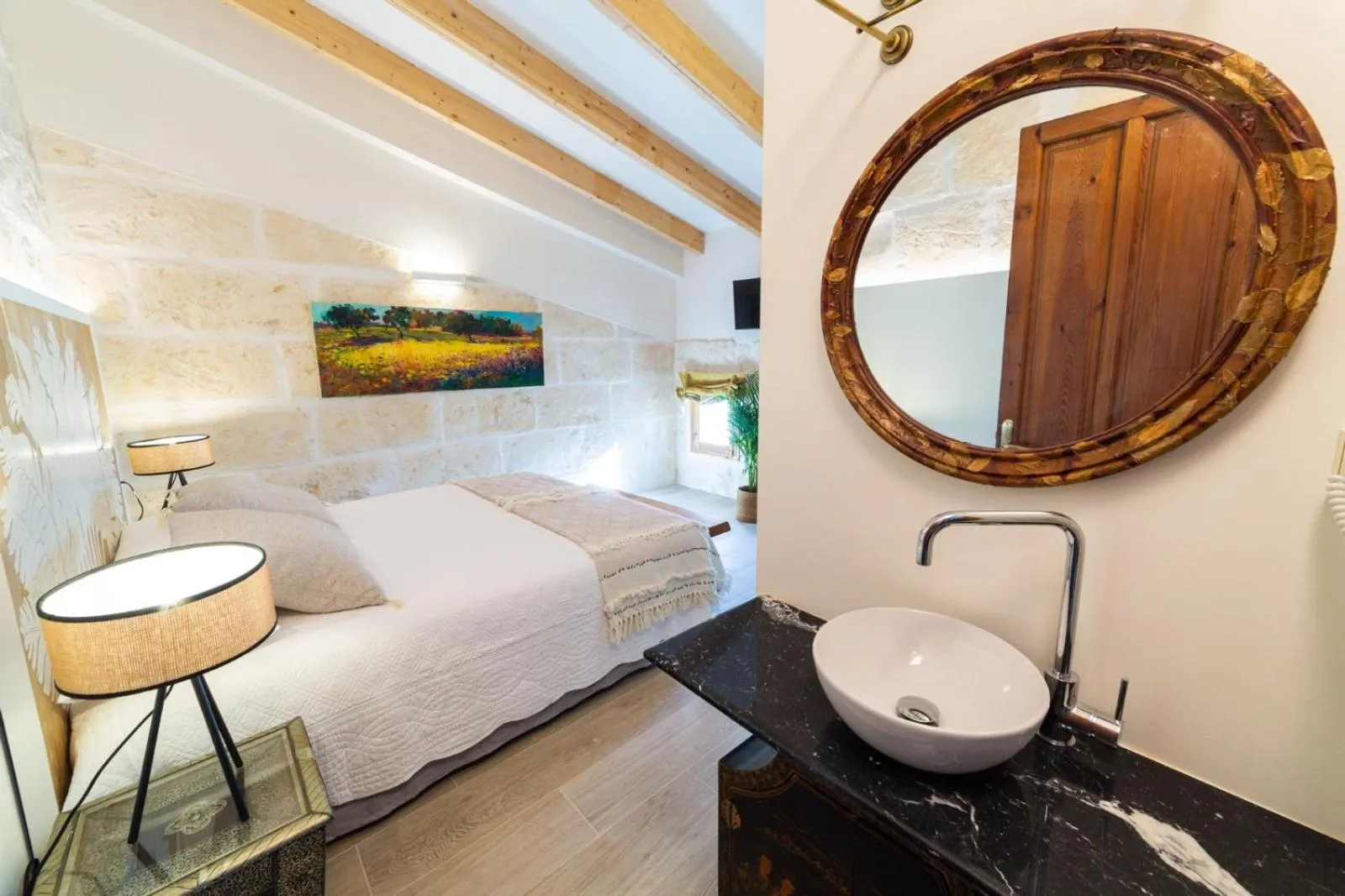 Bed in Flor de Mandarina