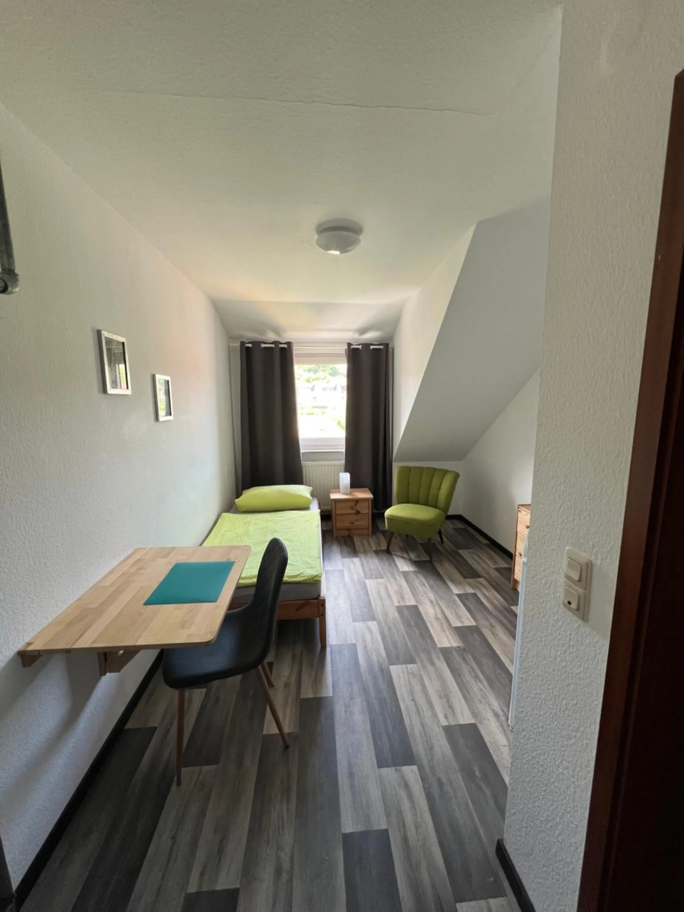 Bed in Gästehaus Zur Schmiede