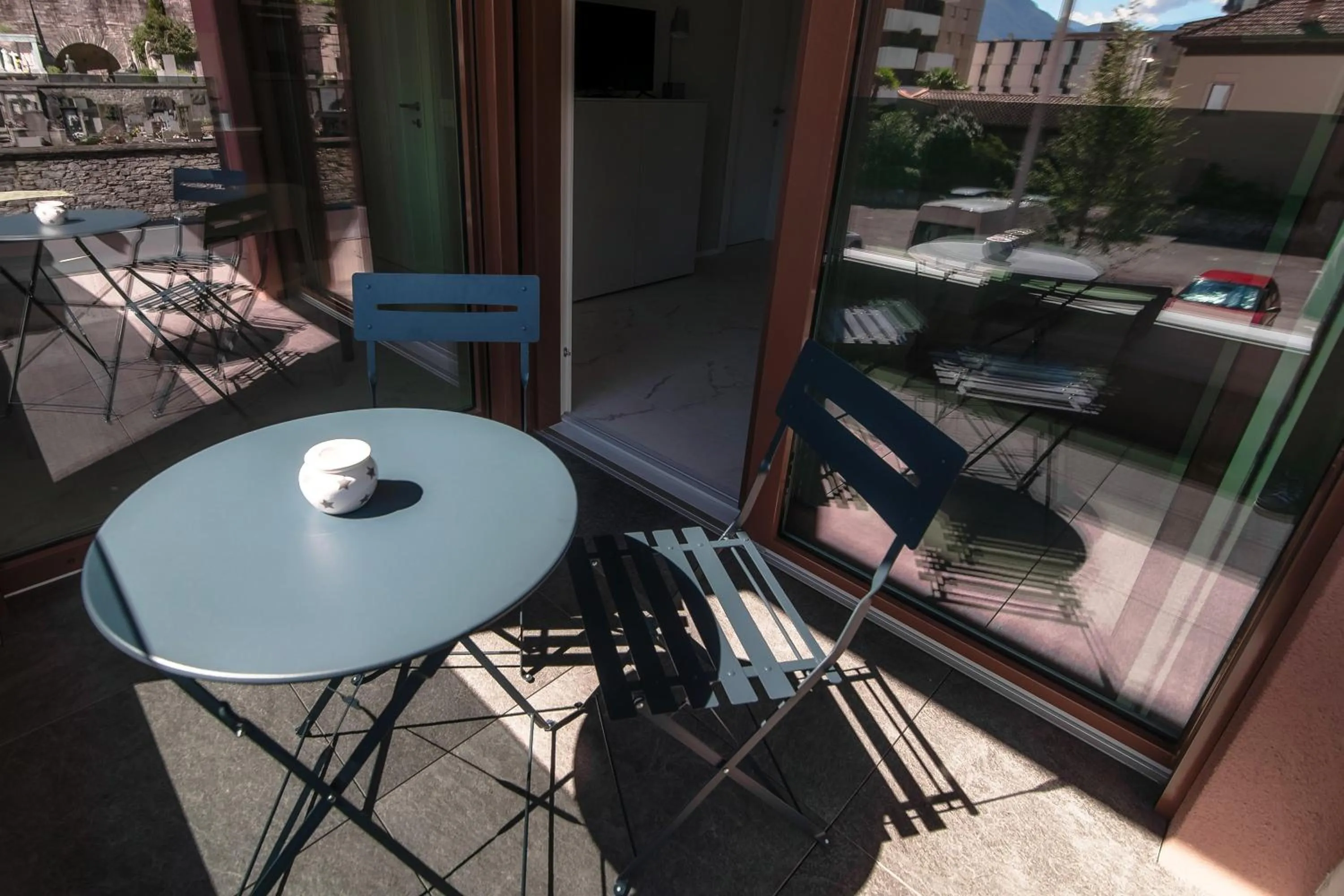 Balcony/Terrace in Locarno Studios by Quokka 360 - in the centre of Locarno