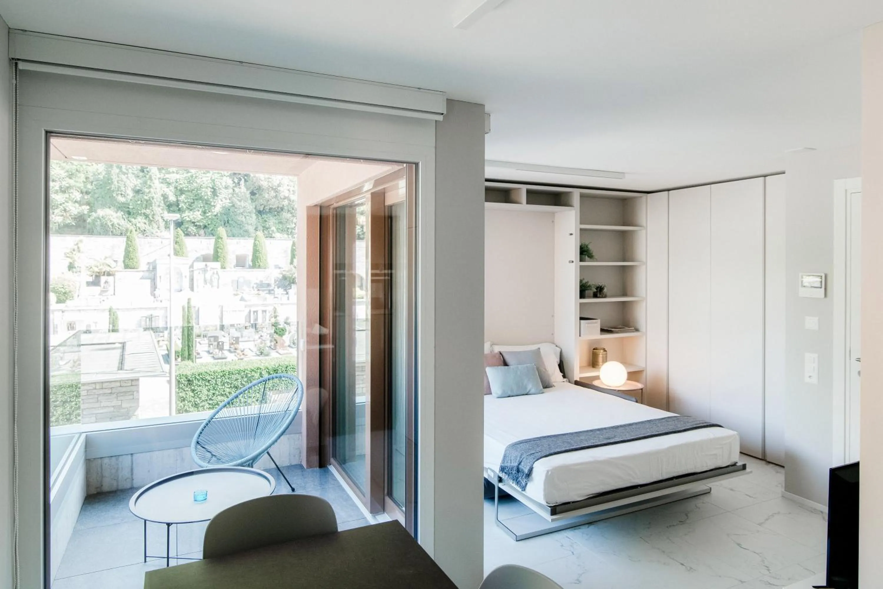 Bed in Locarno Studios by Quokka 360 - in the centre of Locarno