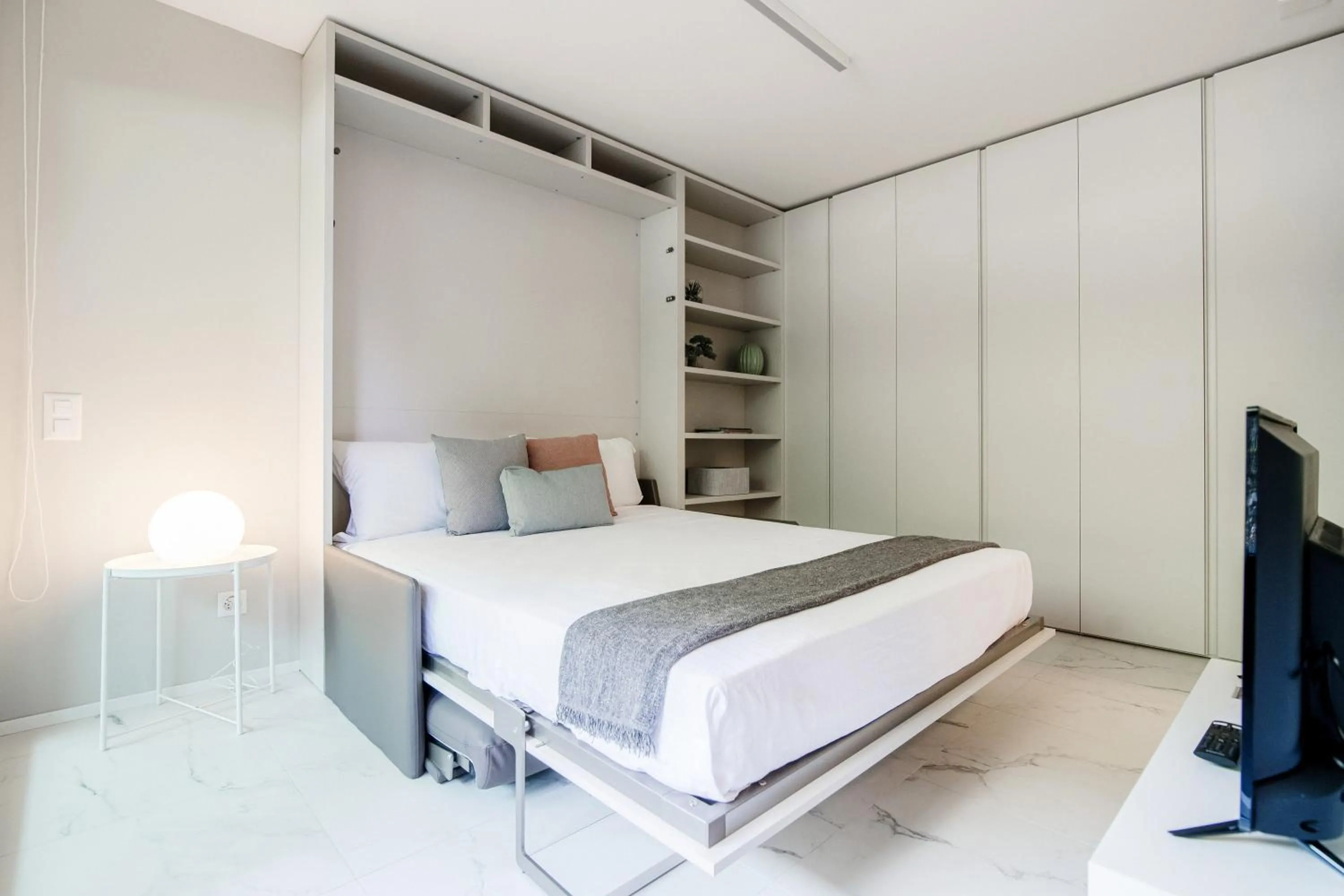 Bed in Locarno Studios by Quokka 360 - in the centre of Locarno