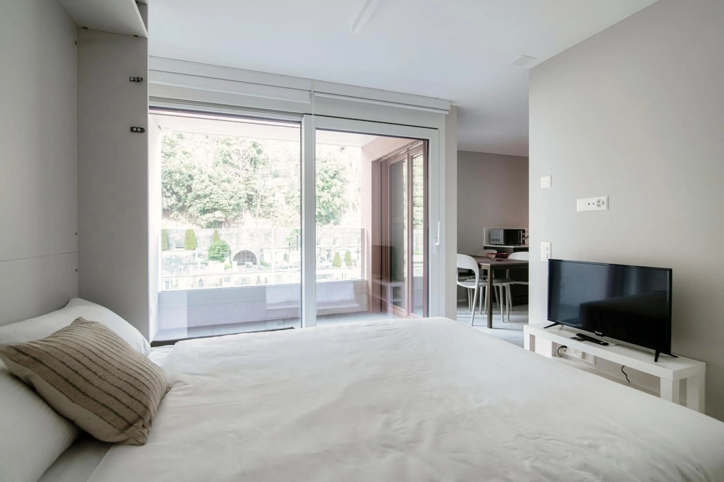 Bed in Locarno Studios by Quokka 360 - in the centre of Locarno