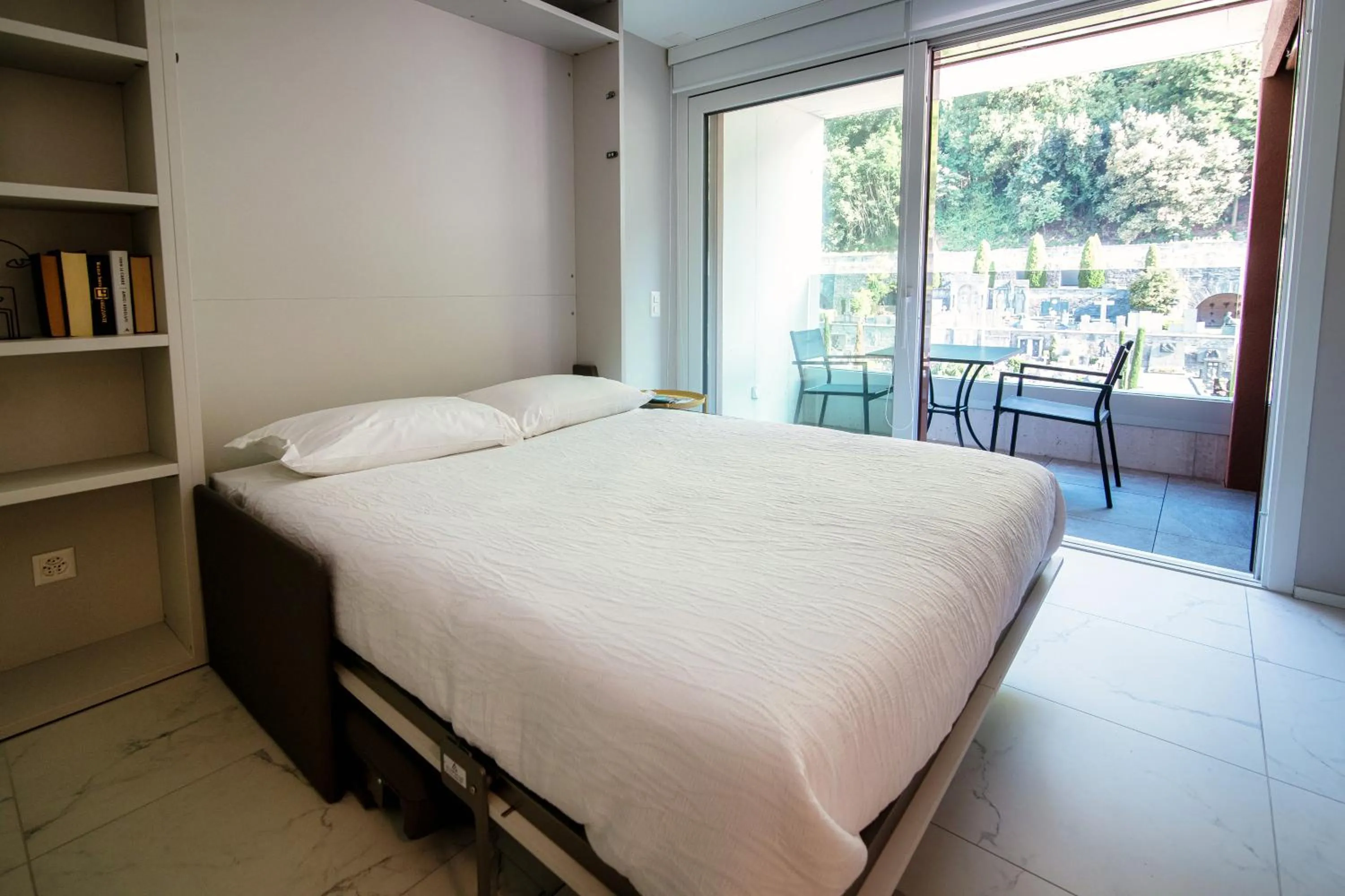 Bed in Locarno Studios by Quokka 360 - in the centre of Locarno