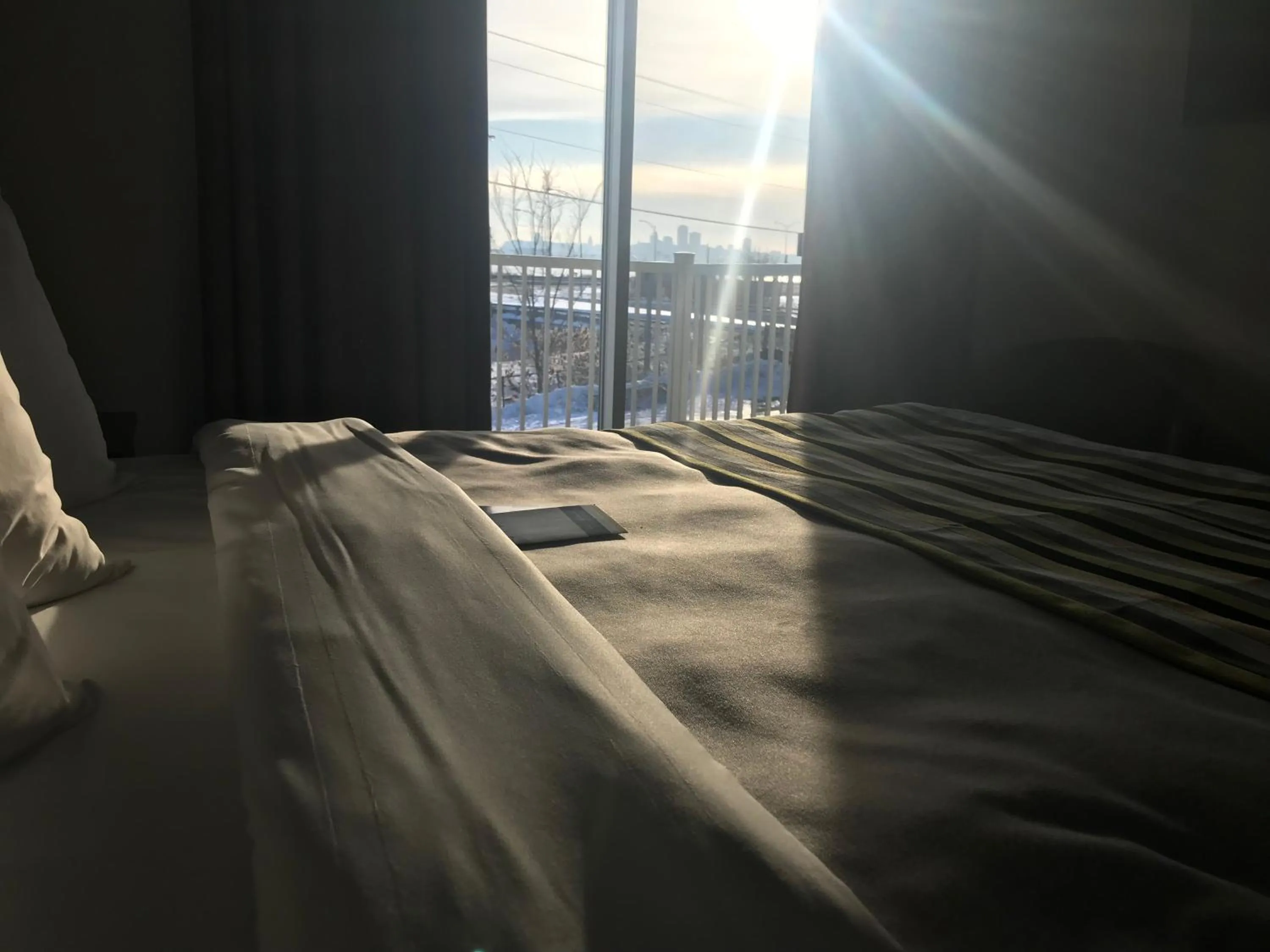 Coffee/tea facilities, Bed in Hotel Le Littoral