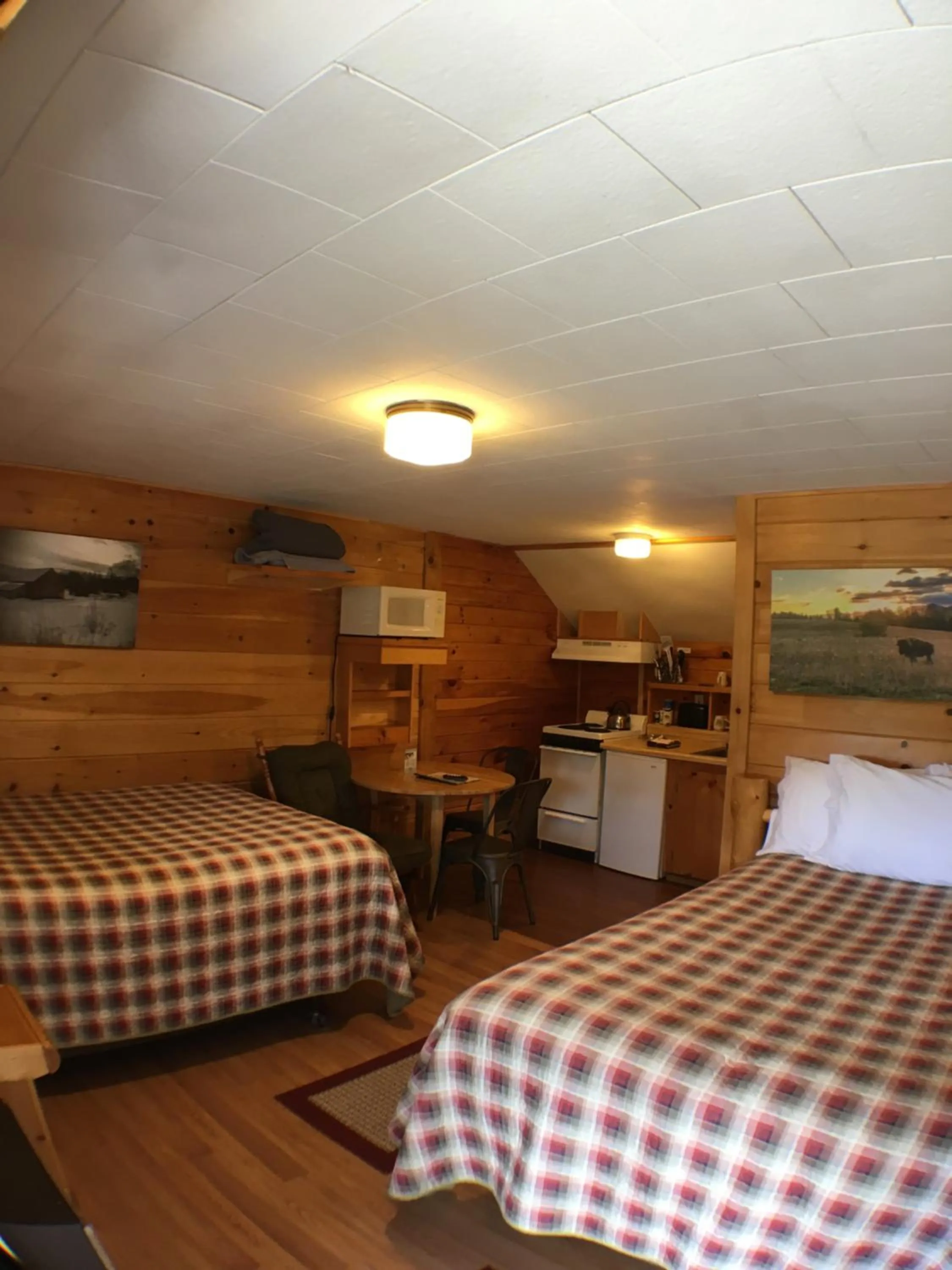 Bedroom in Mountain View Motel & Campground