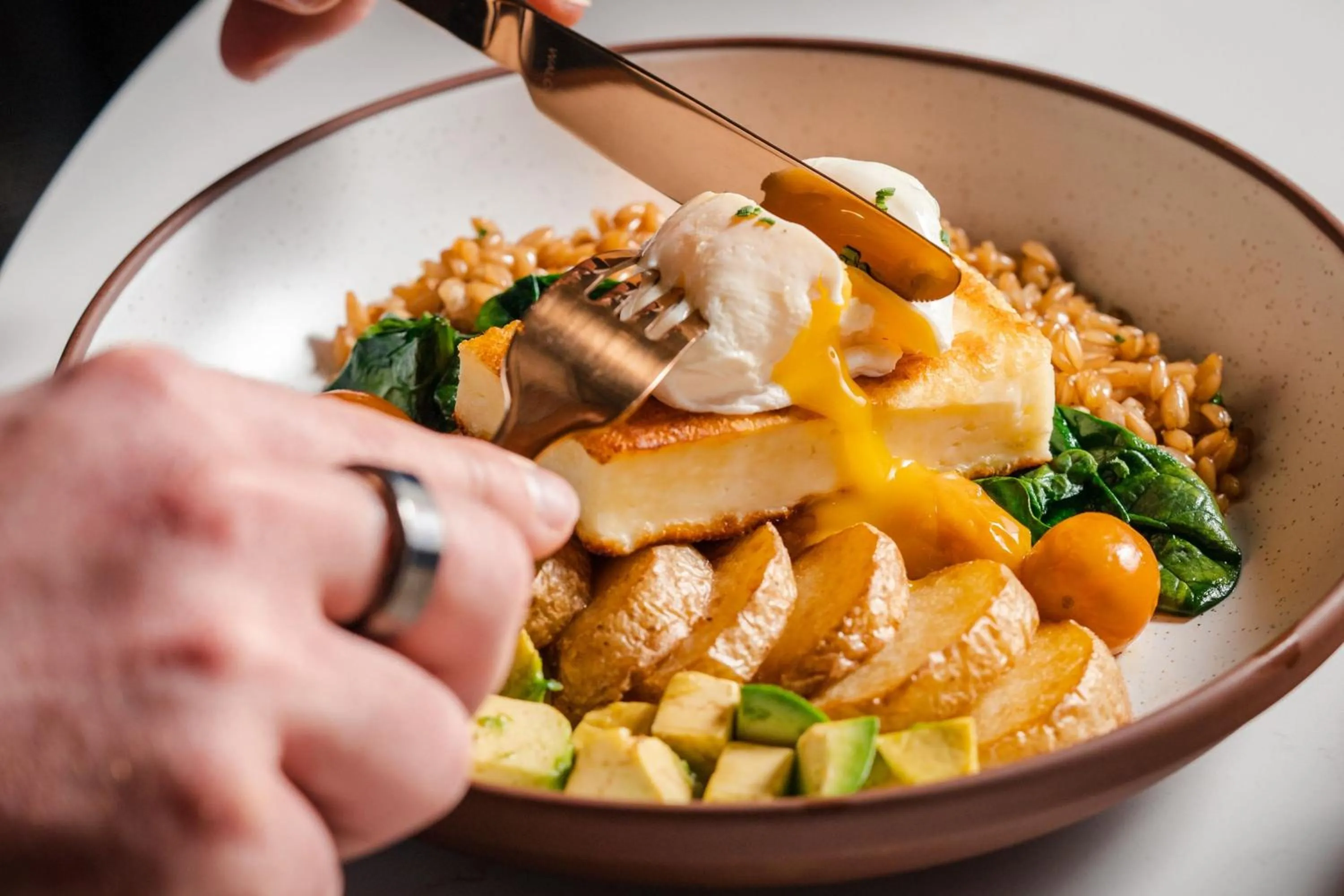 Breakfast in Le Centre Sheraton Montreal Hotel