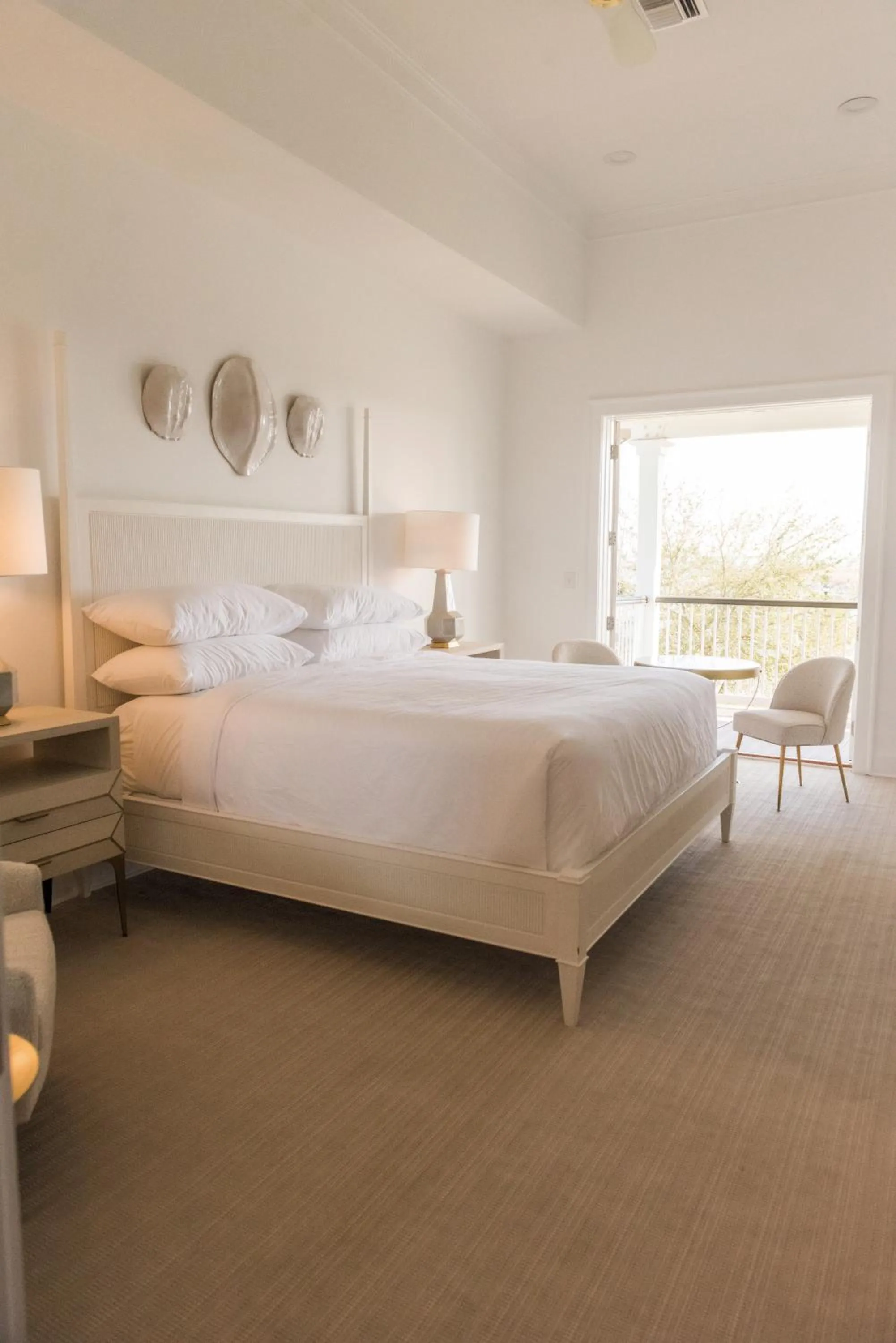 Bed in Oyster Bay Boutique Hotel