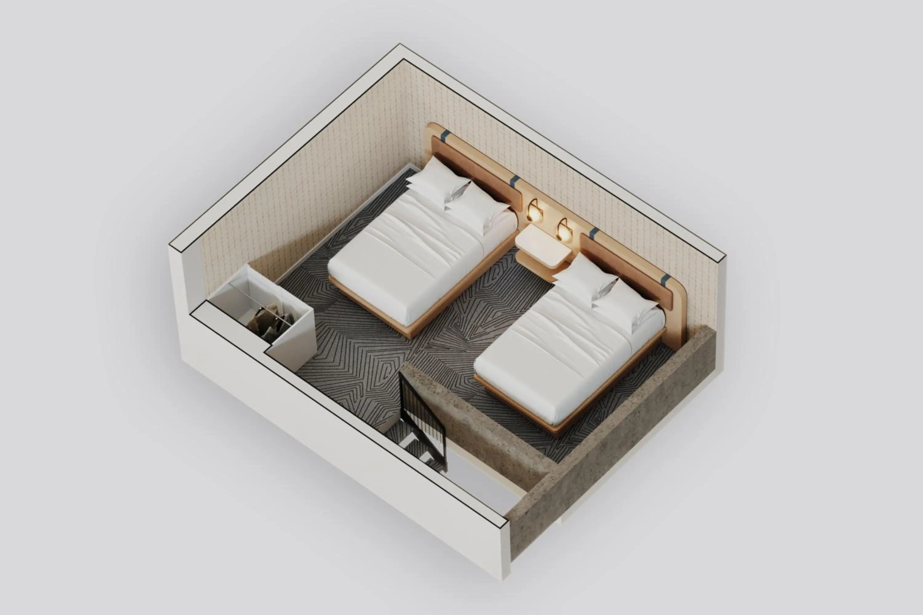 Floor plan in Delta Hotels by Marriott Mont Sainte-Anne, Resort & Convention Center