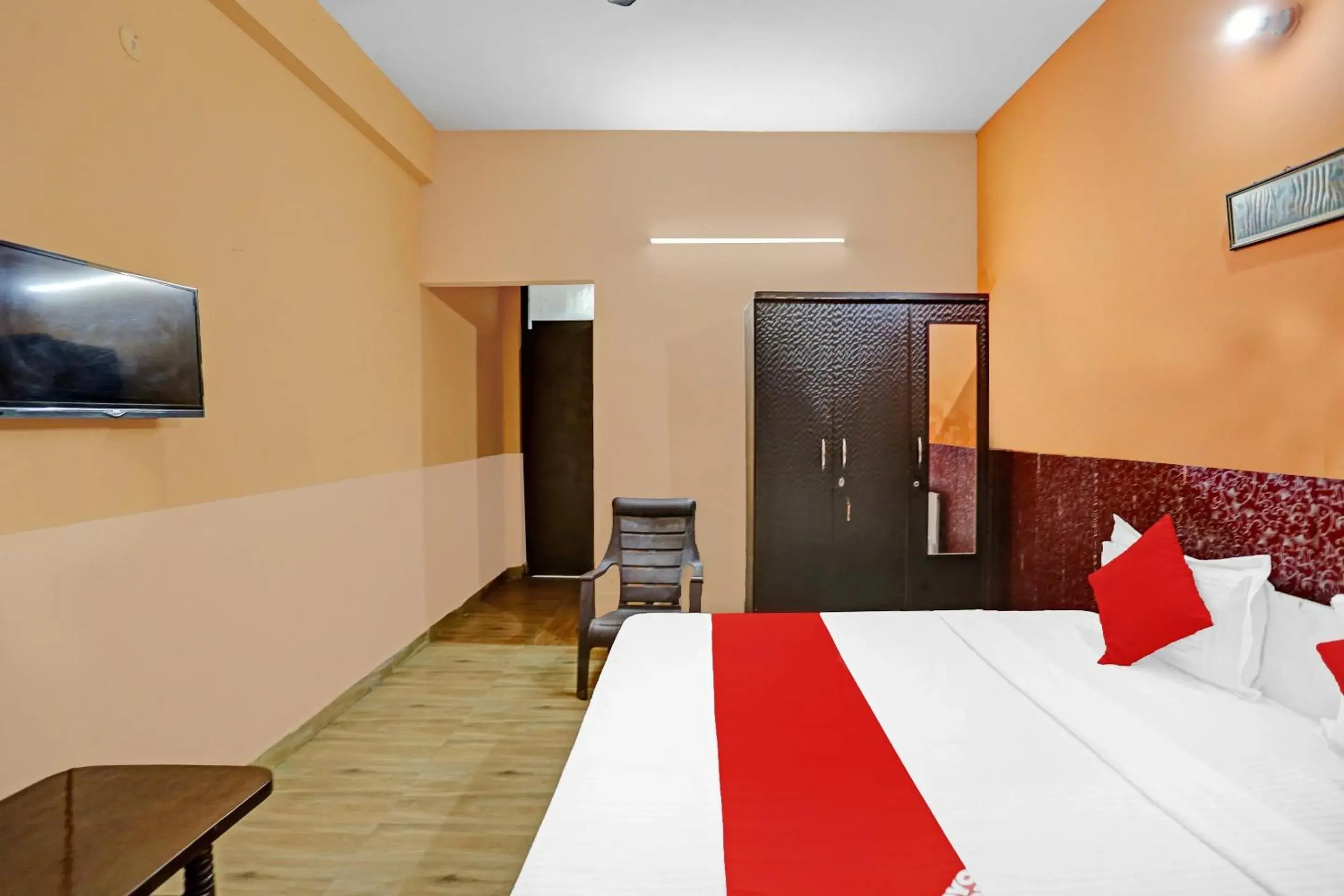 Bedroom in Hotel O Prince Residency Bedroom in Hotel O Prince Residency