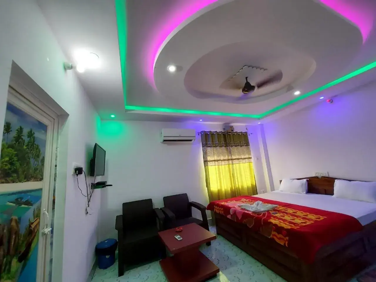 Bed in Swastik Resort Tajpur Bed in Swastik Resort Tajpur