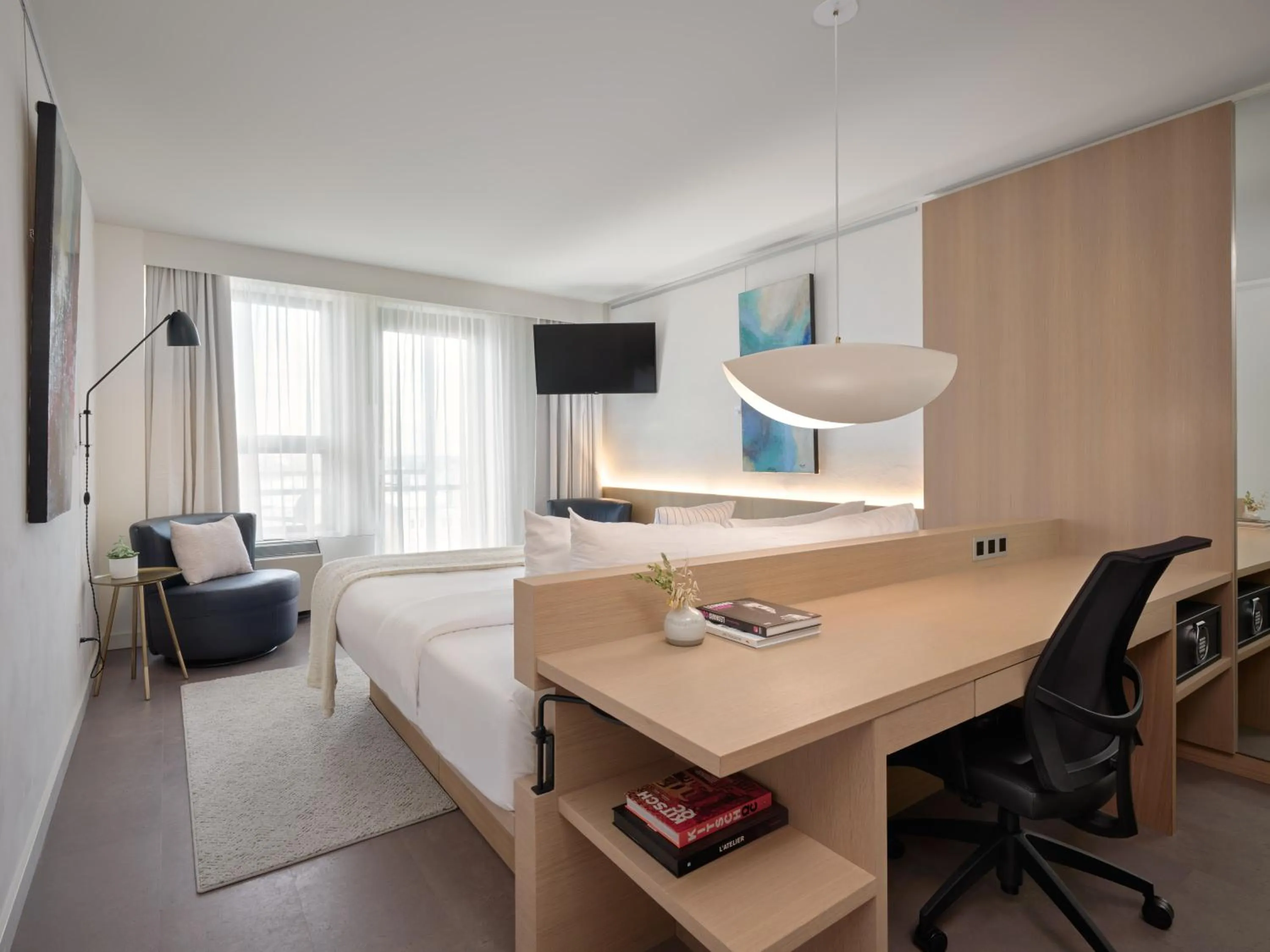 Bed in Hôtel de l'ITHQ