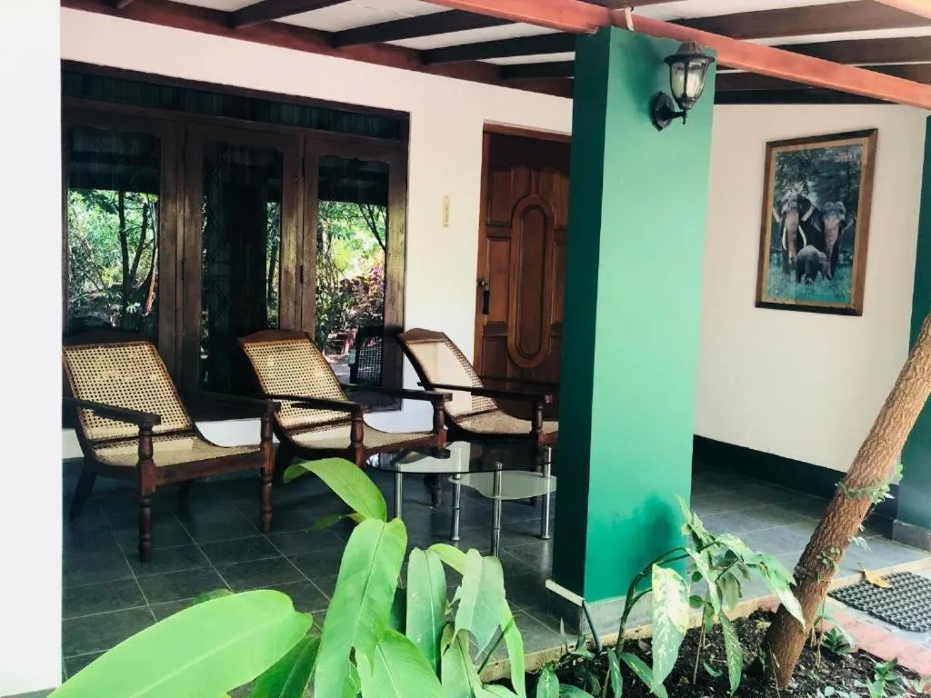 Patio in Sundaras Resort & Spa Dambulla