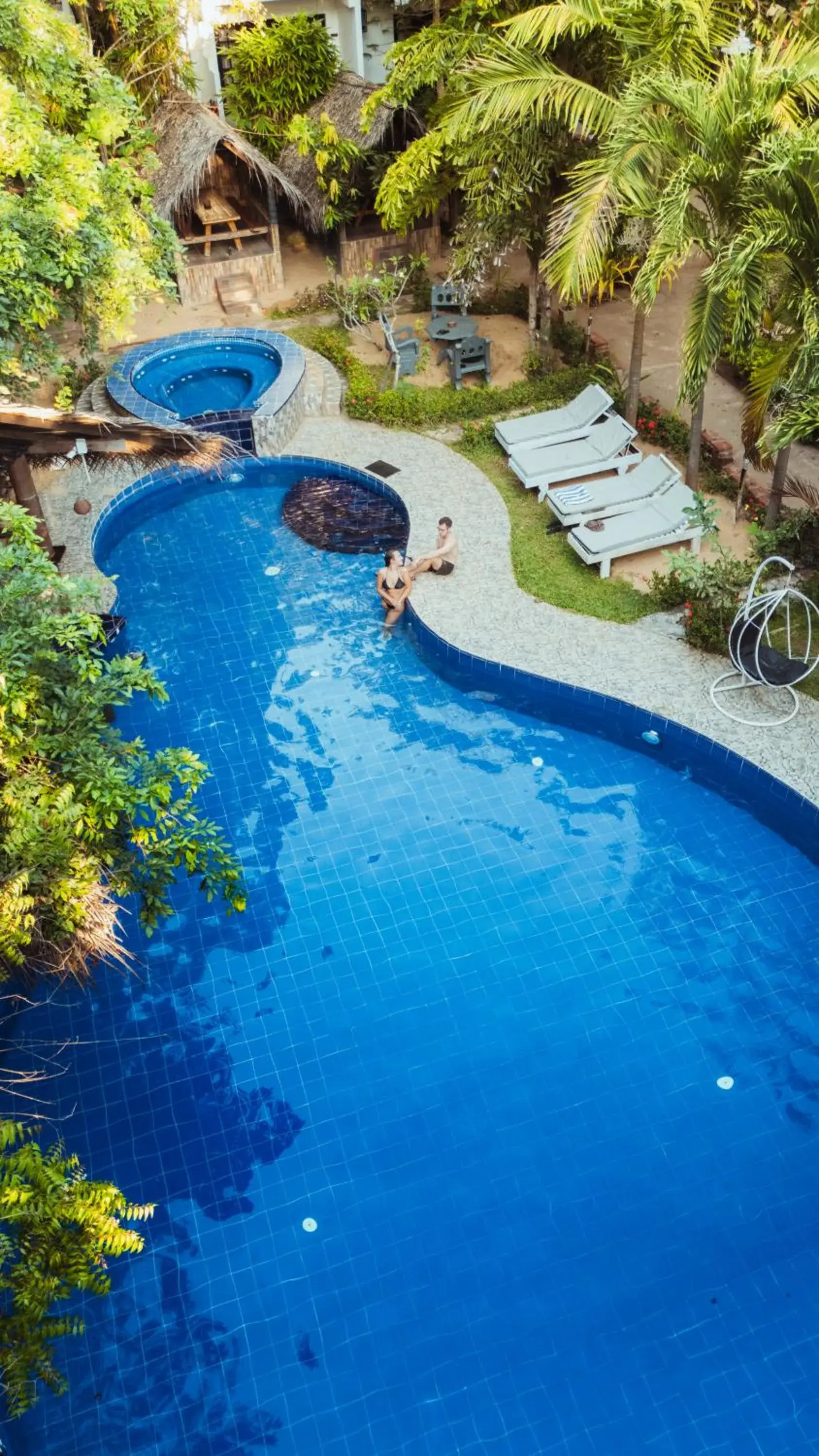 Pool View in Sundaras Resort & Spa Dambulla Pool View in Sundaras Resort & Spa Dambulla