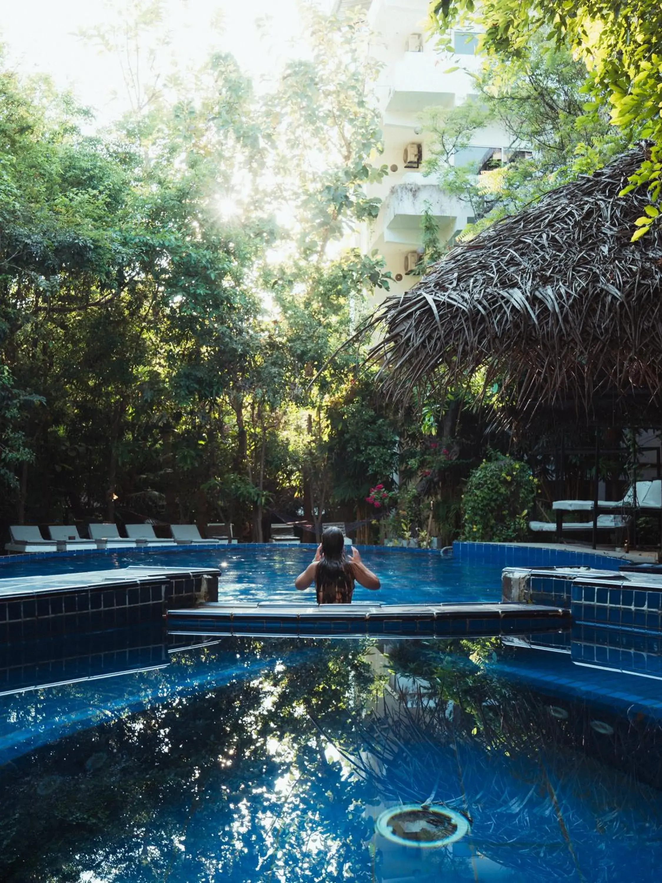 Swimming Pool in Sundaras Resort & Spa Dambulla Swimming Pool in Sundaras Resort & Spa Dambulla