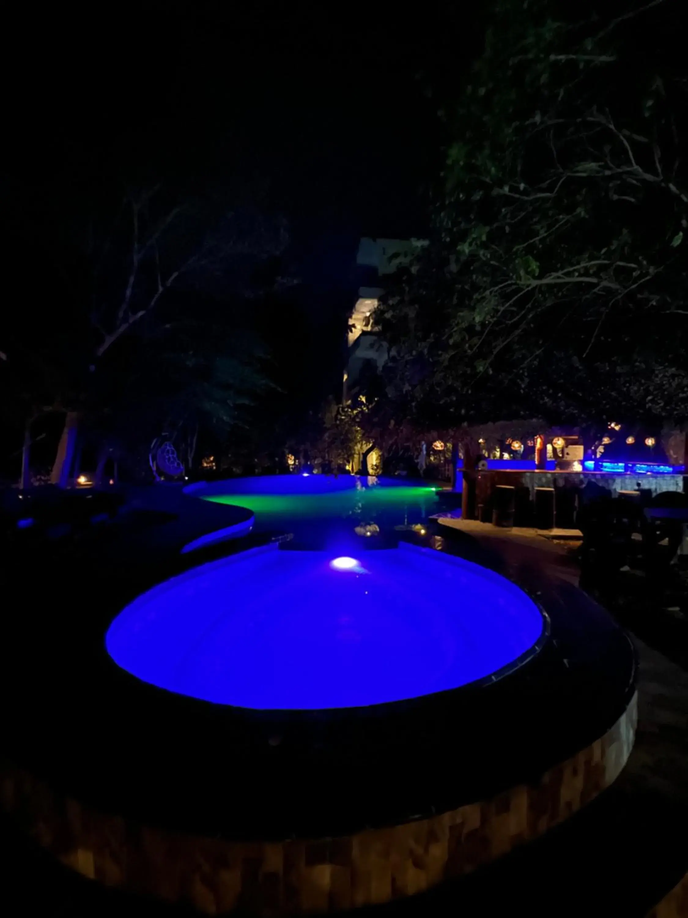 Night, Swimming Pool in Sundaras Resort & Spa Dambulla Night, Swimming Pool in Sundaras Resort & Spa Dambulla