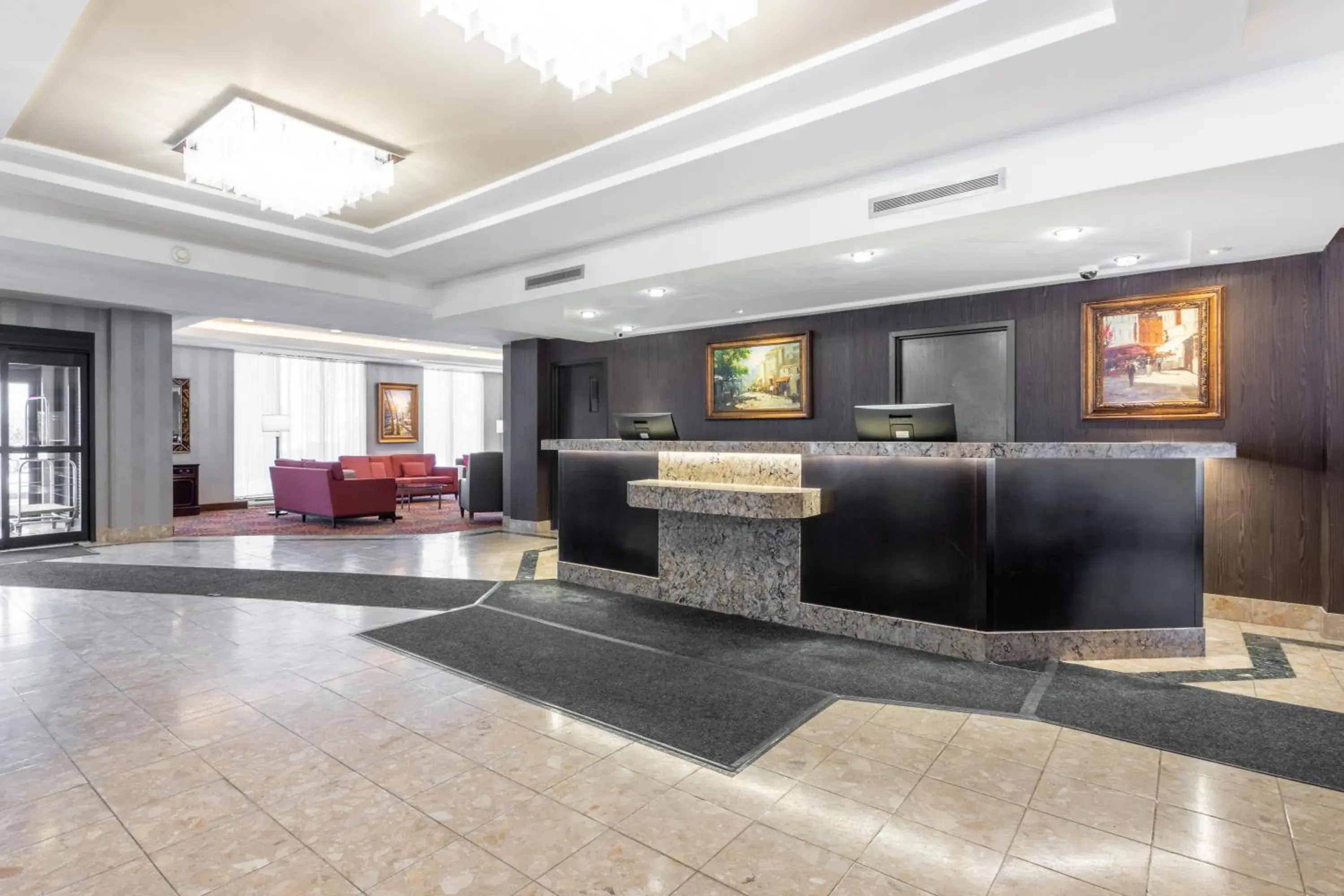 Lobby or reception in Hôtel WelcomInns Lobby or reception in Hôtel WelcomInns