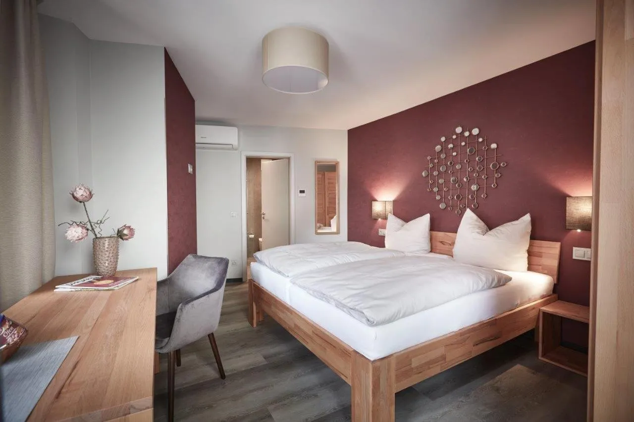 Bedroom, Bed in Hotel Landlust St. Martin