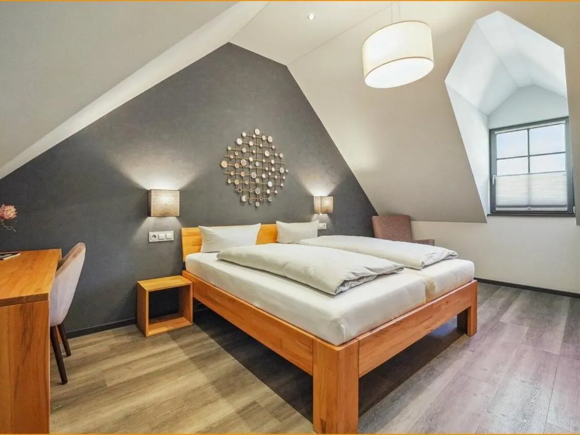Bed in Hotel Landlust St. Martin