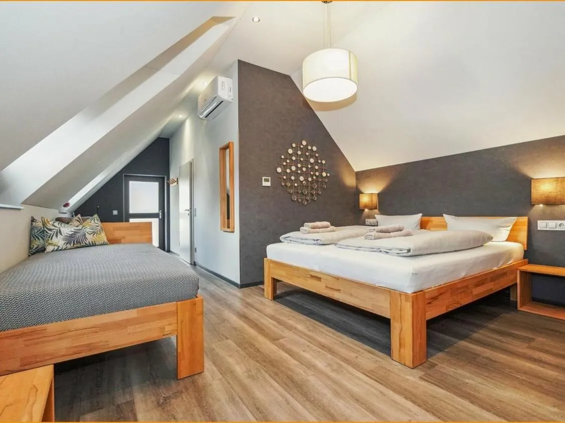 Photo of the whole room, Bed in Hotel Landlust St. Martin