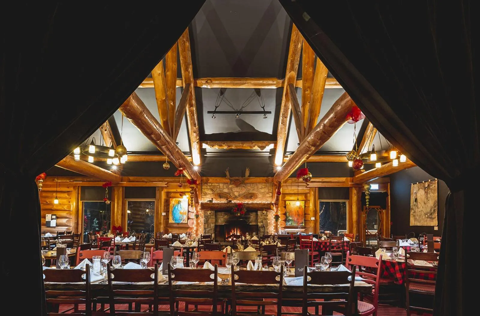 Restaurant/places to eat in Auberge du Lac Taureau et Condos