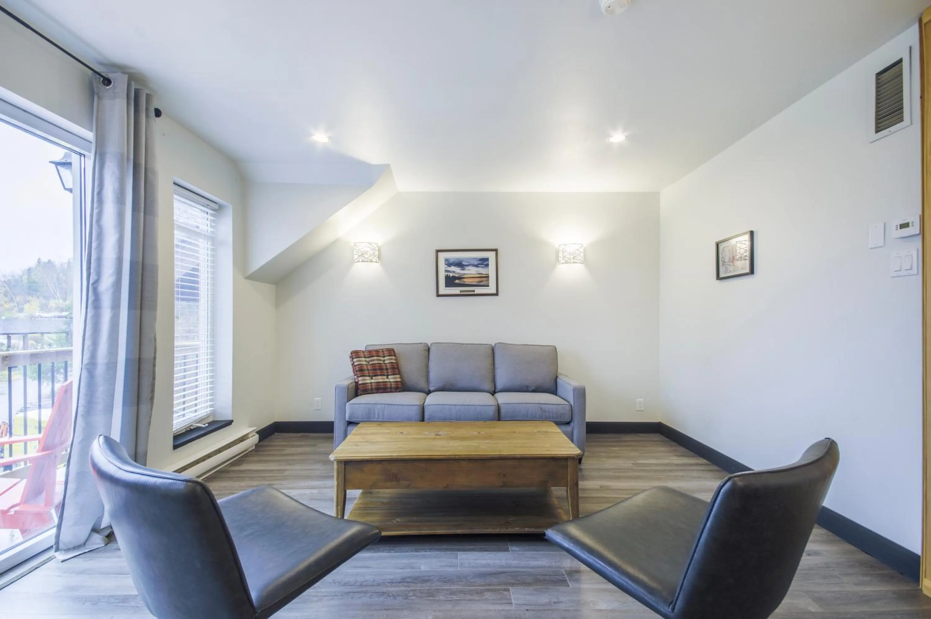 Living room in Auberge du Lac Taureau et Condos