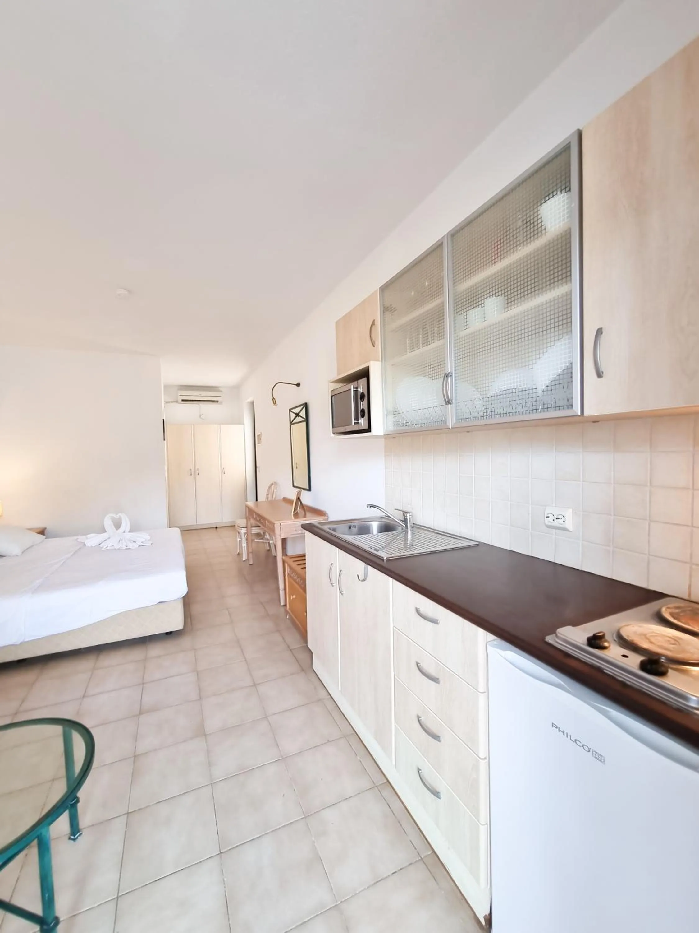 Bed in Penélope Hotel