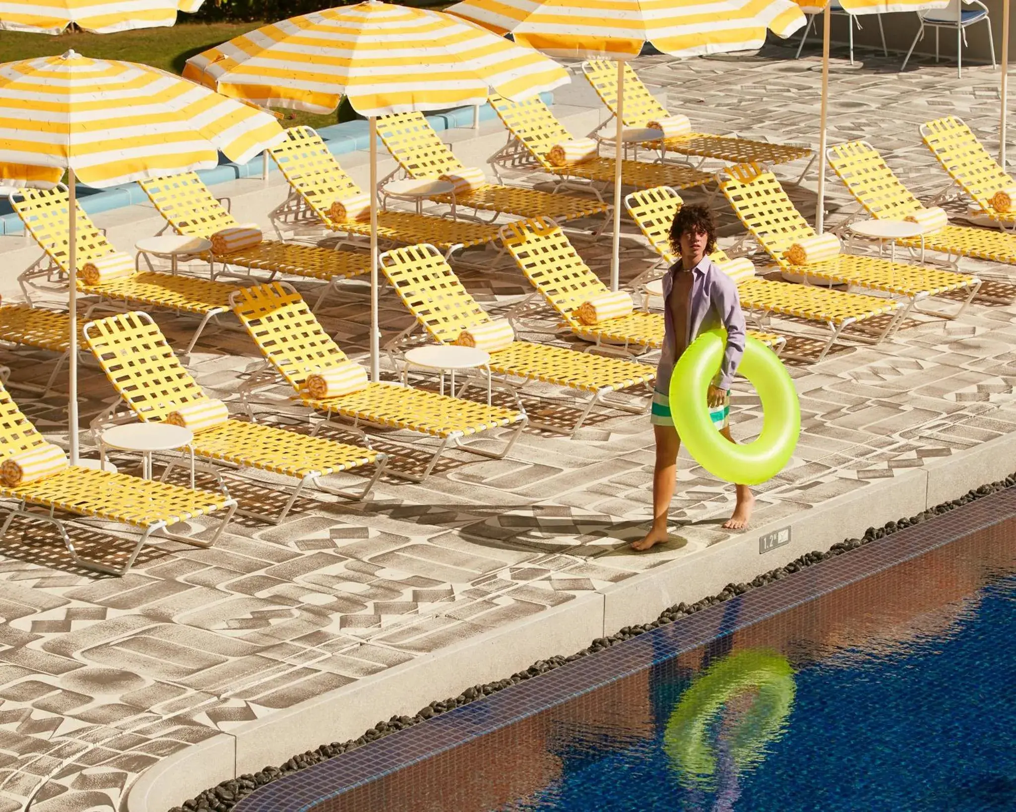 Pool view in The Standard, Hua Hin Pool view in The Standard, Hua Hin