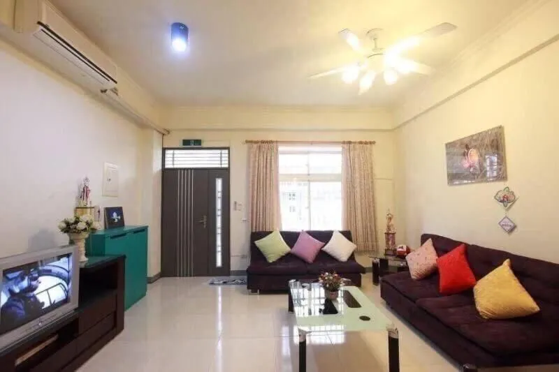 Living room in Hualian Manpo B&B
