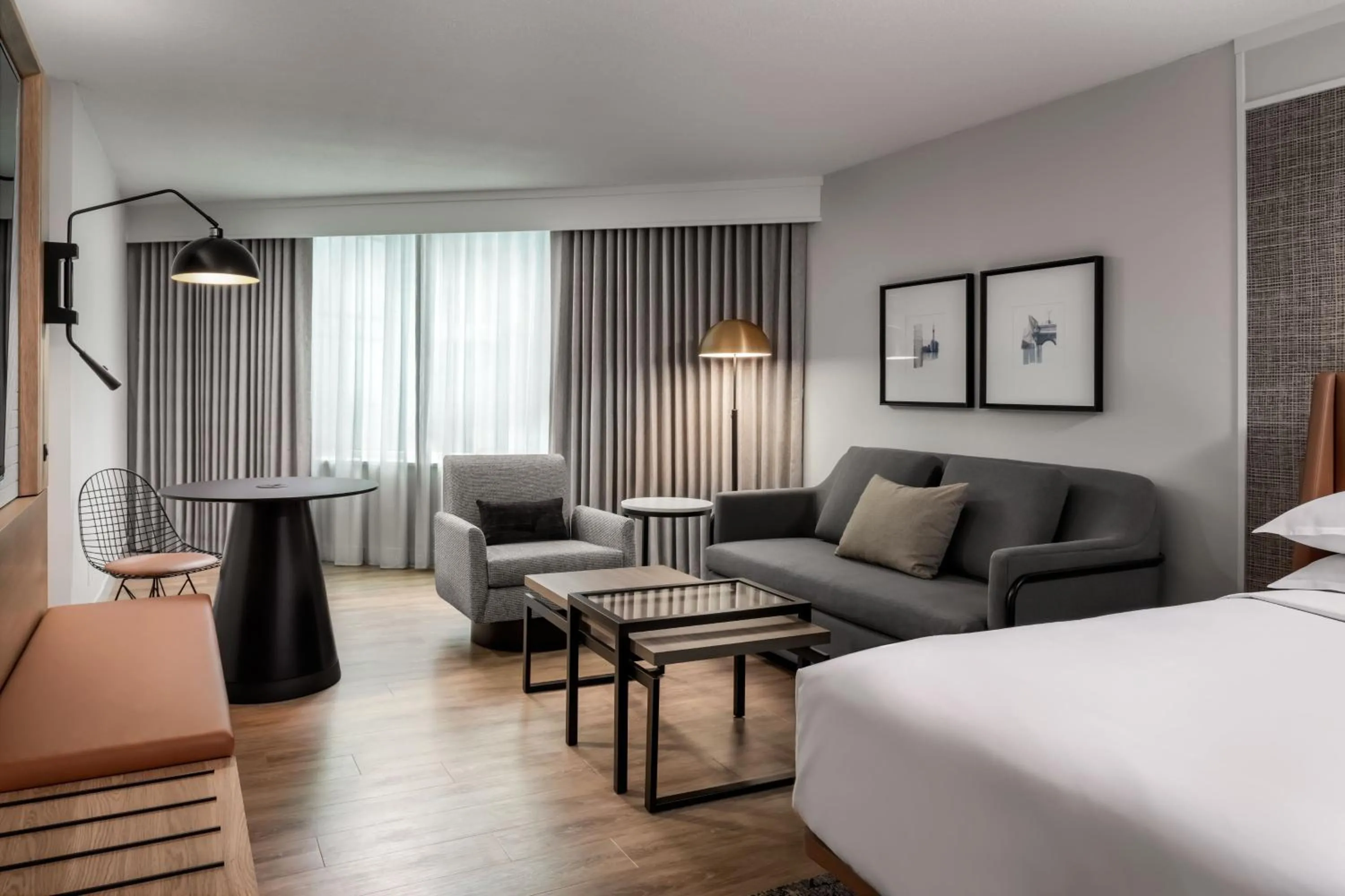 Photo of the whole room, Bed in Sheraton Gateway Hotel in Toronto International Airport