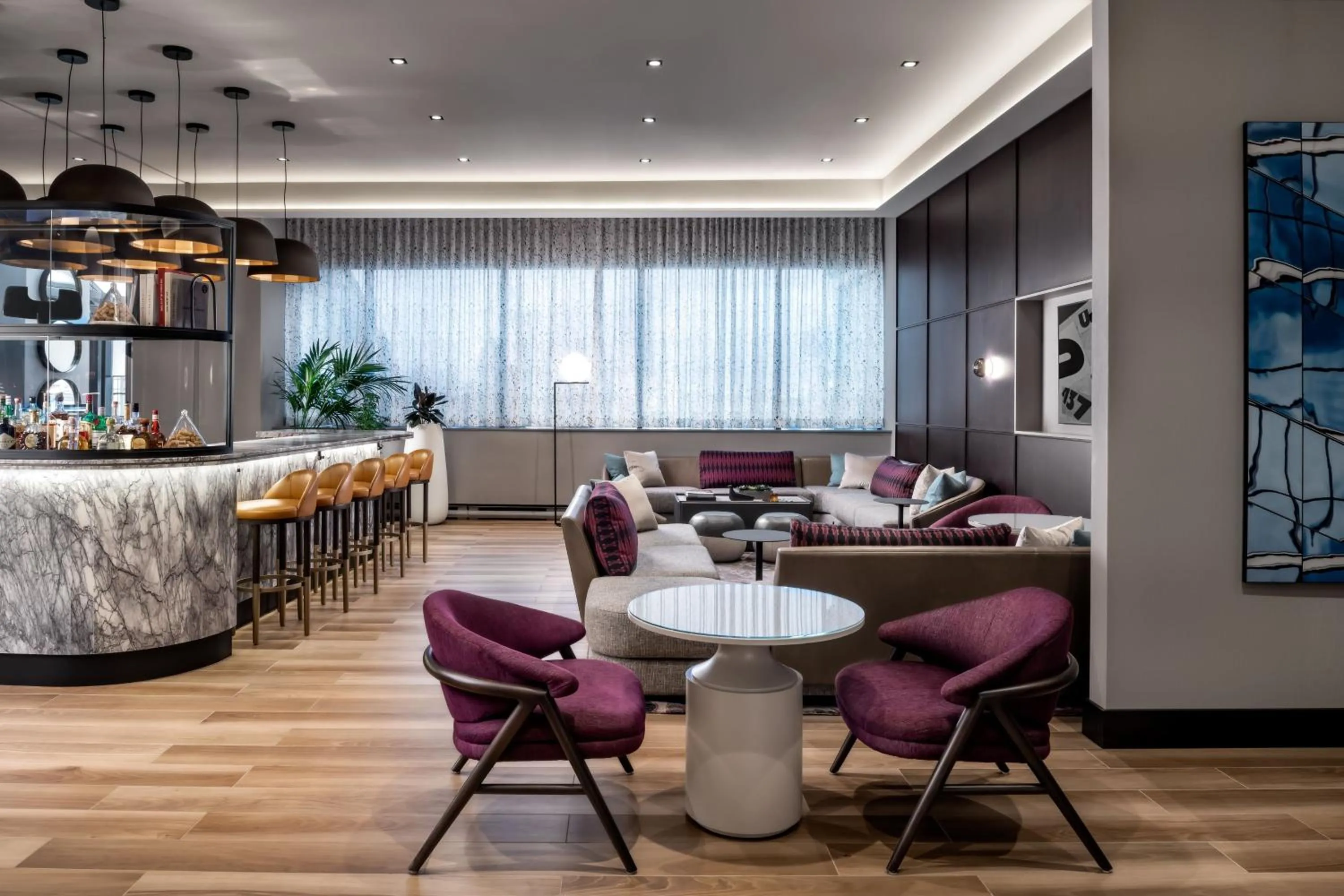 Lounge or bar in Sheraton Gateway Hotel in Toronto International Airport