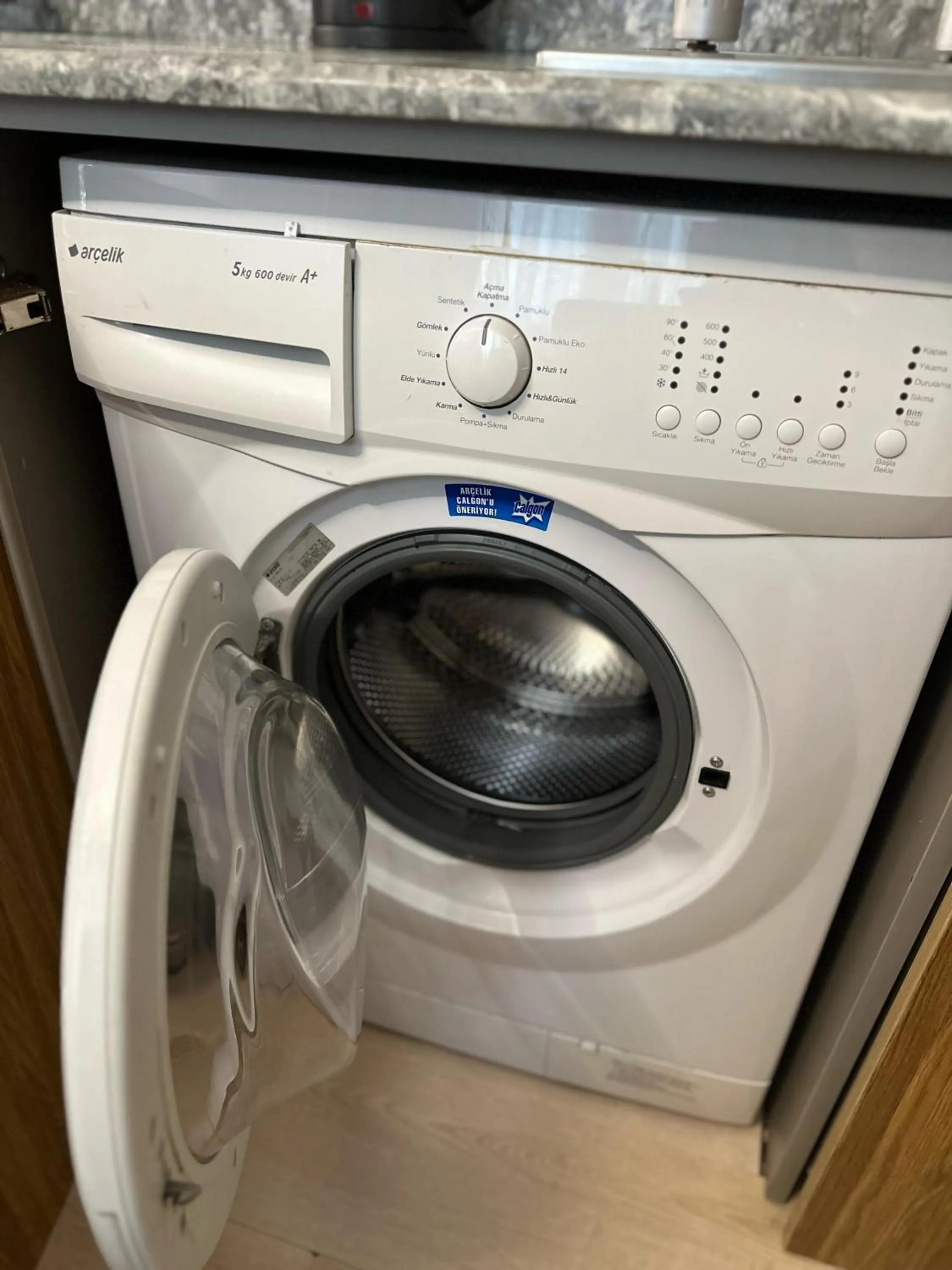 washing machine in La Palace Exclusive Design