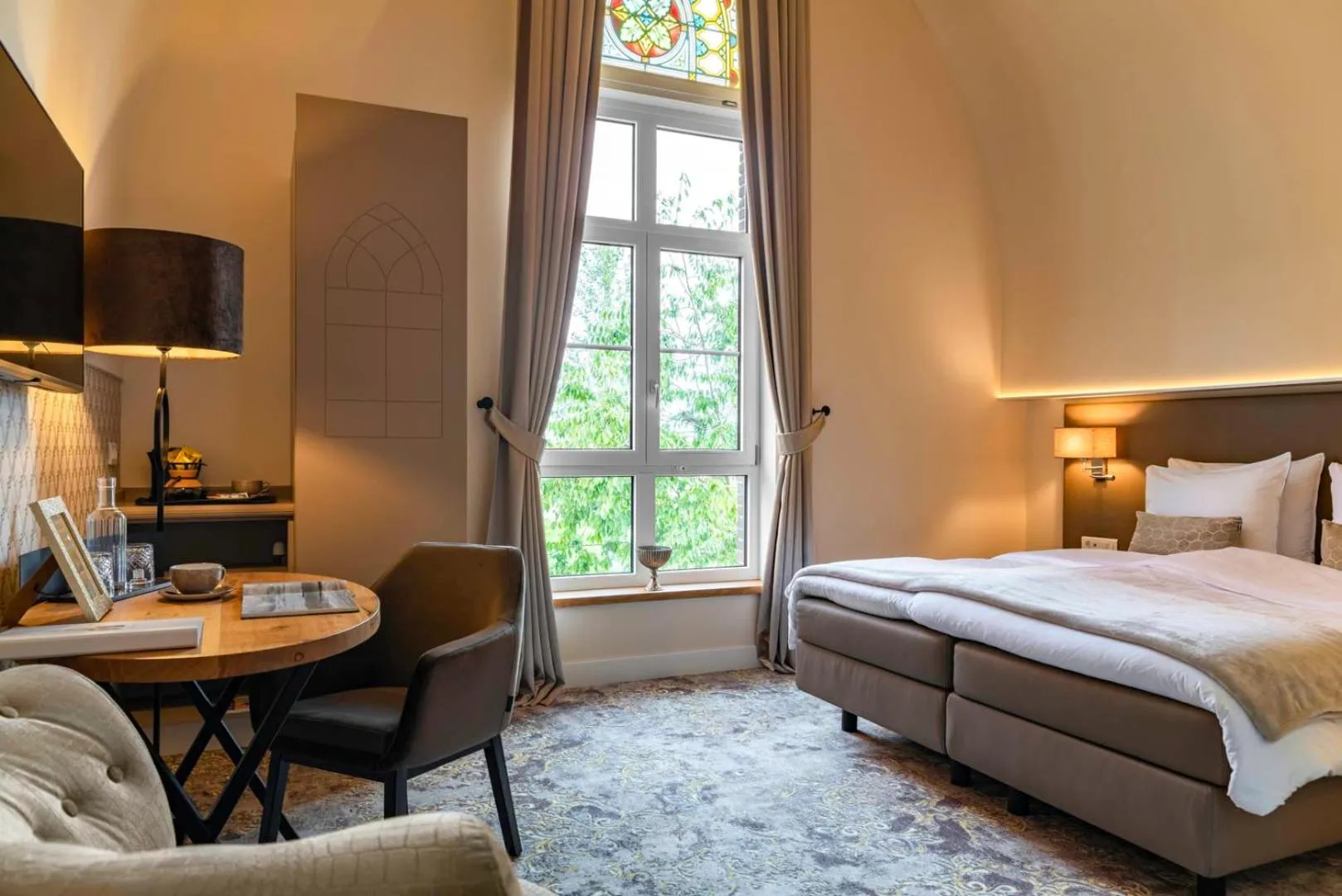 Bed in KerkHotel Biervliet