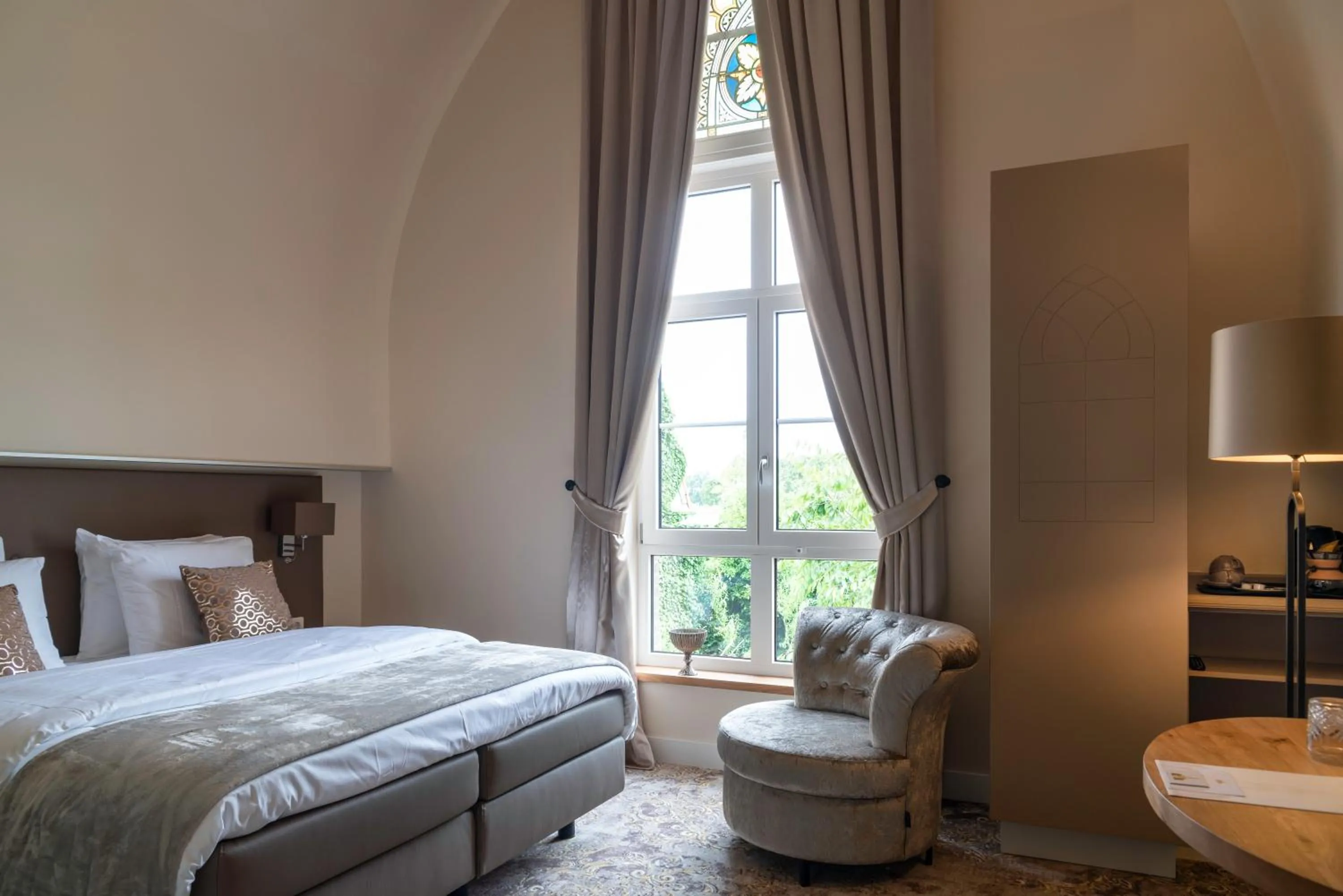 Bed in KerkHotel Biervliet