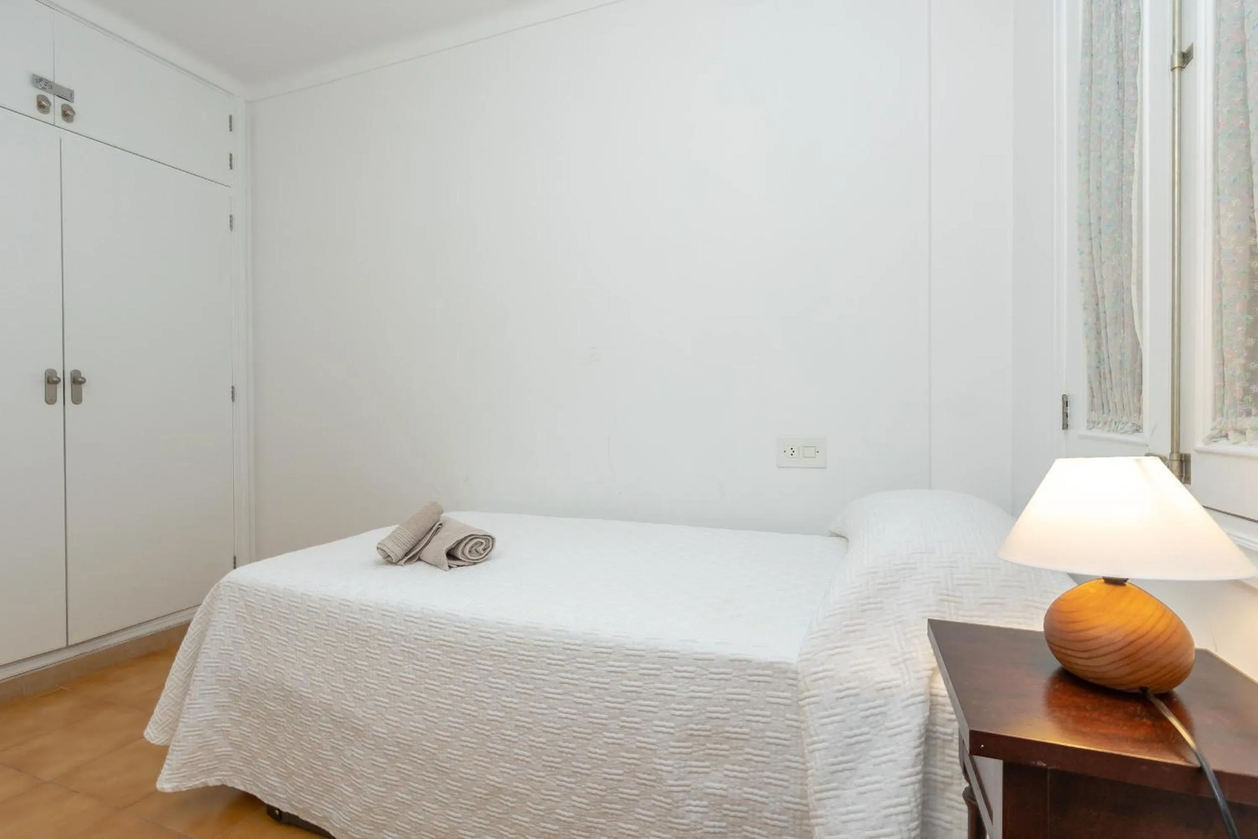 Bedroom, Bed in Apartment Almirall in Puerto Pollensa By homevillas360
