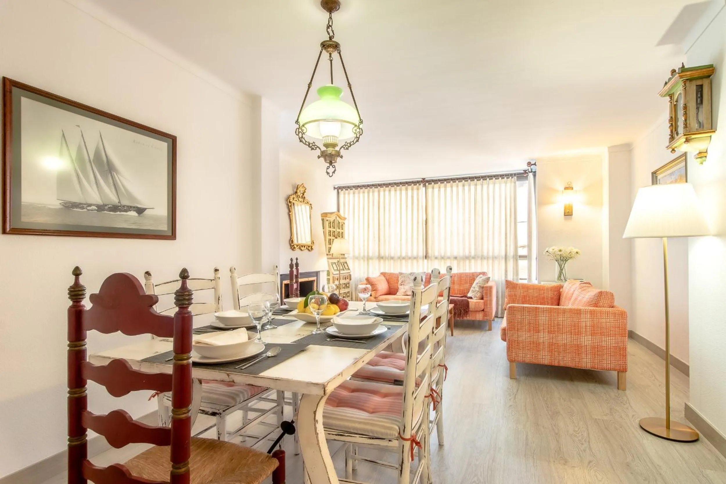 Dining area in Apartment Almirall in Puerto Pollensa By homevillas360