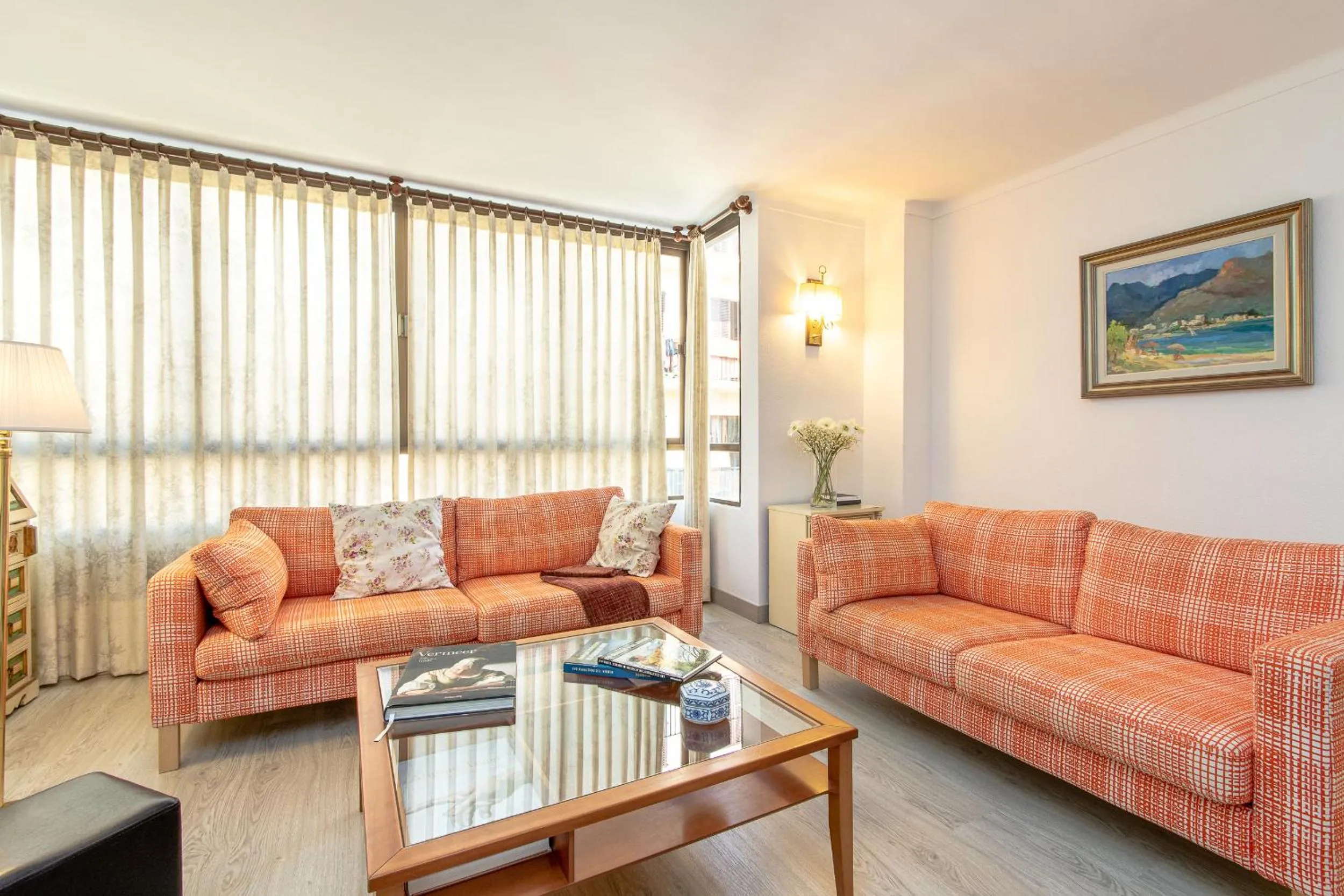 Living room in Apartment Almirall in Puerto Pollensa By homevillas360