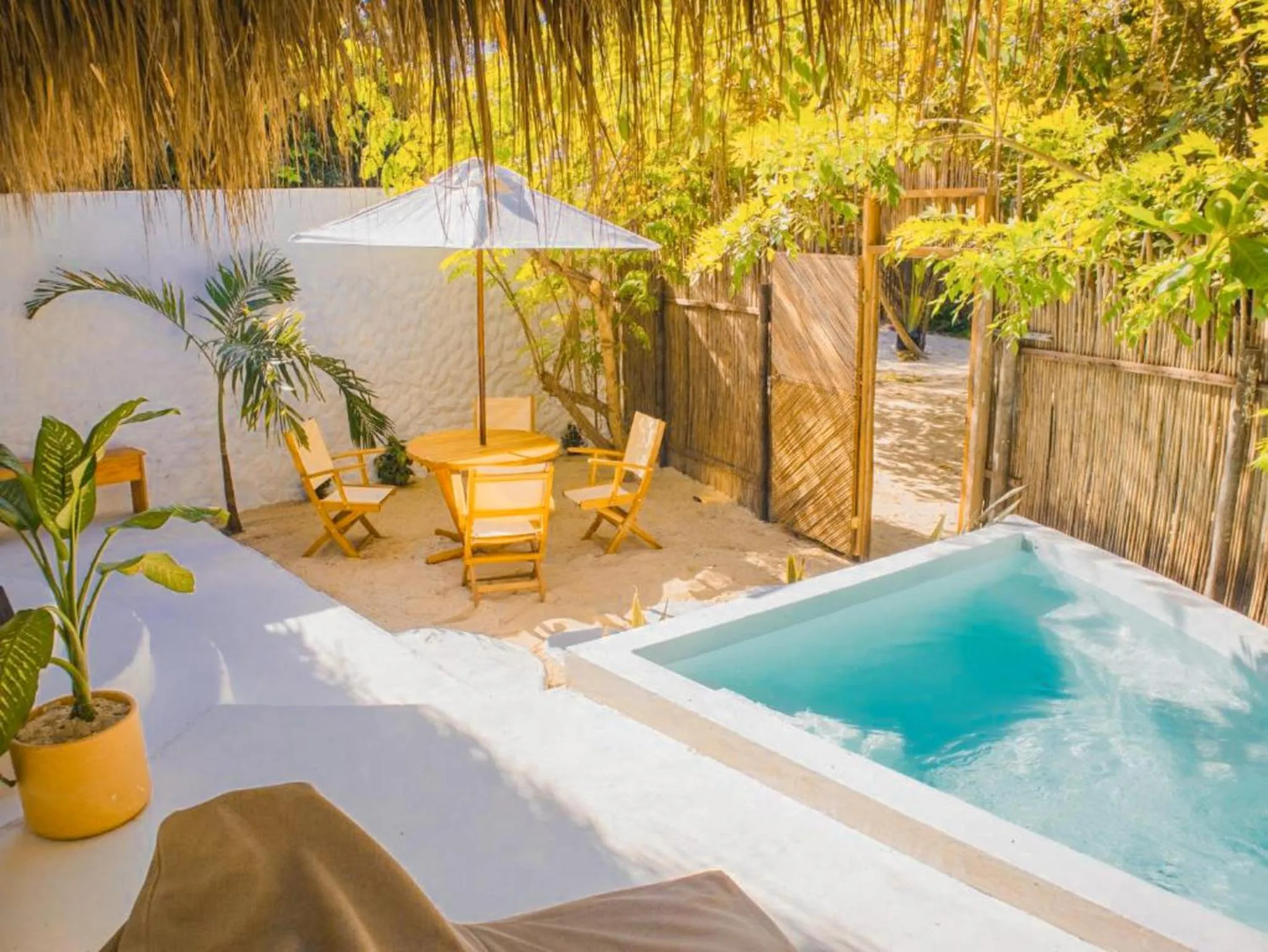 Patio in Vista Mare Beach House