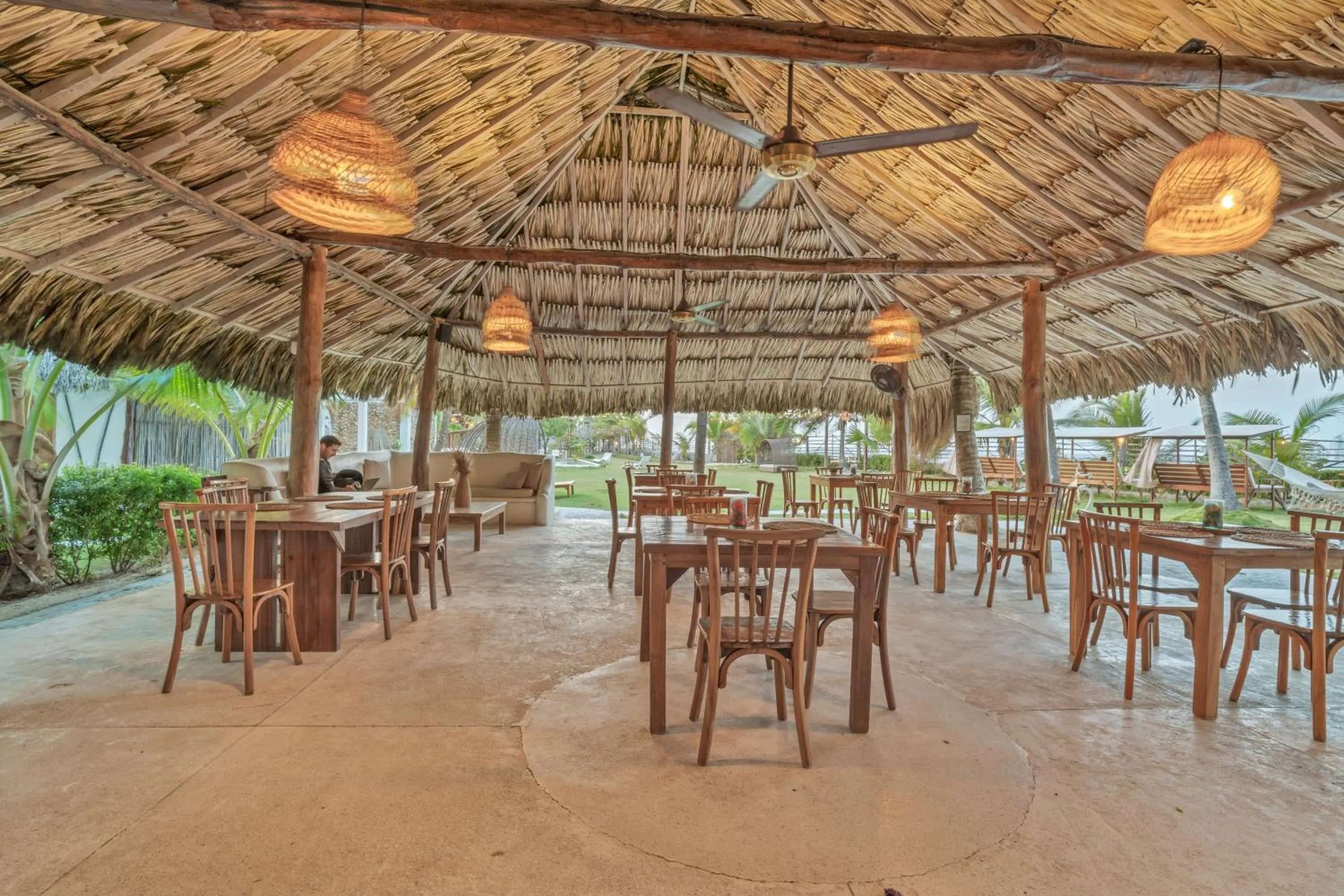 Dining area in Vista Mare Beach House