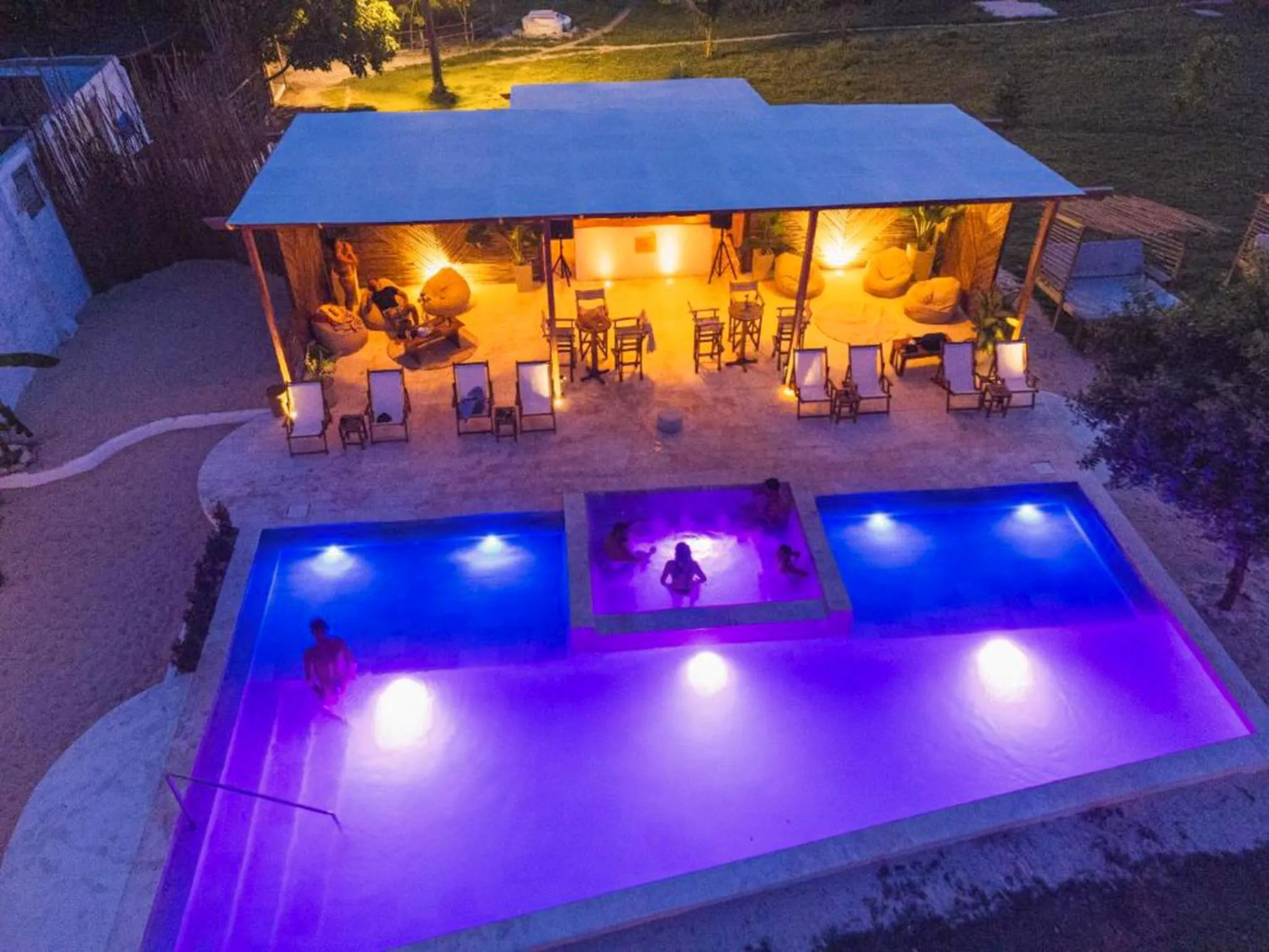 Swimming pool in Vista Mare Beach House