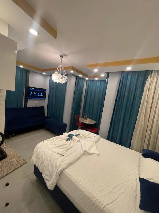 Bed in Galata Zade Luxury Boutique Hotel