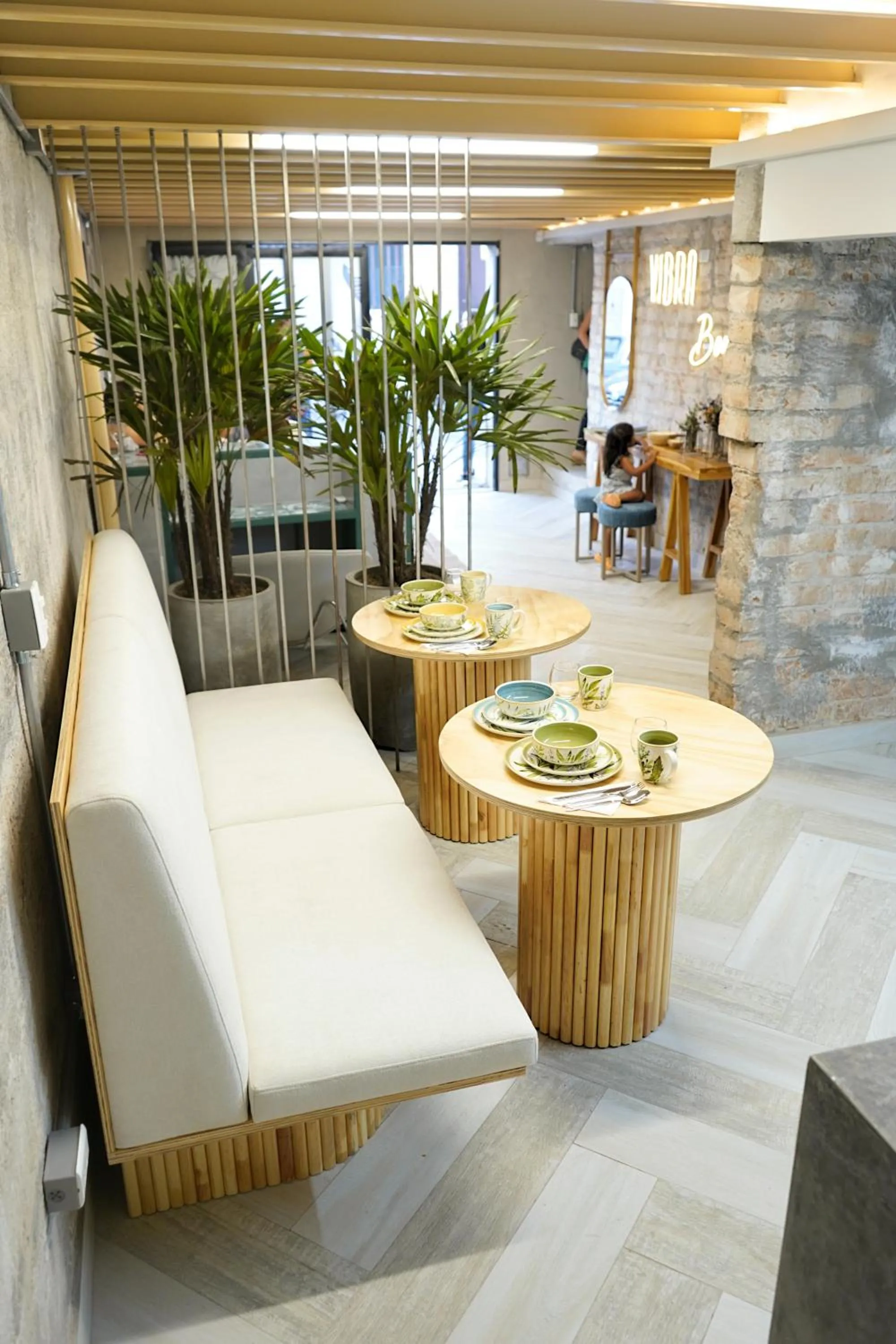 Seating area in Zentrico Boutique